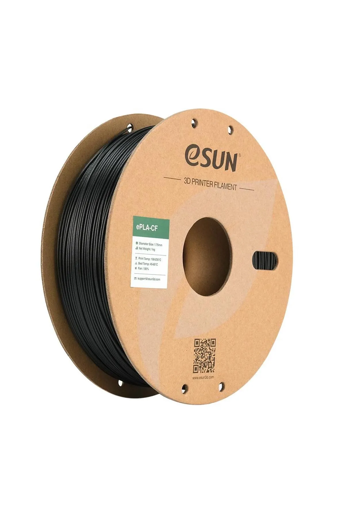 eSun - ePLA-CF Karbon Katkılı Filament 1.75 mm Siyah