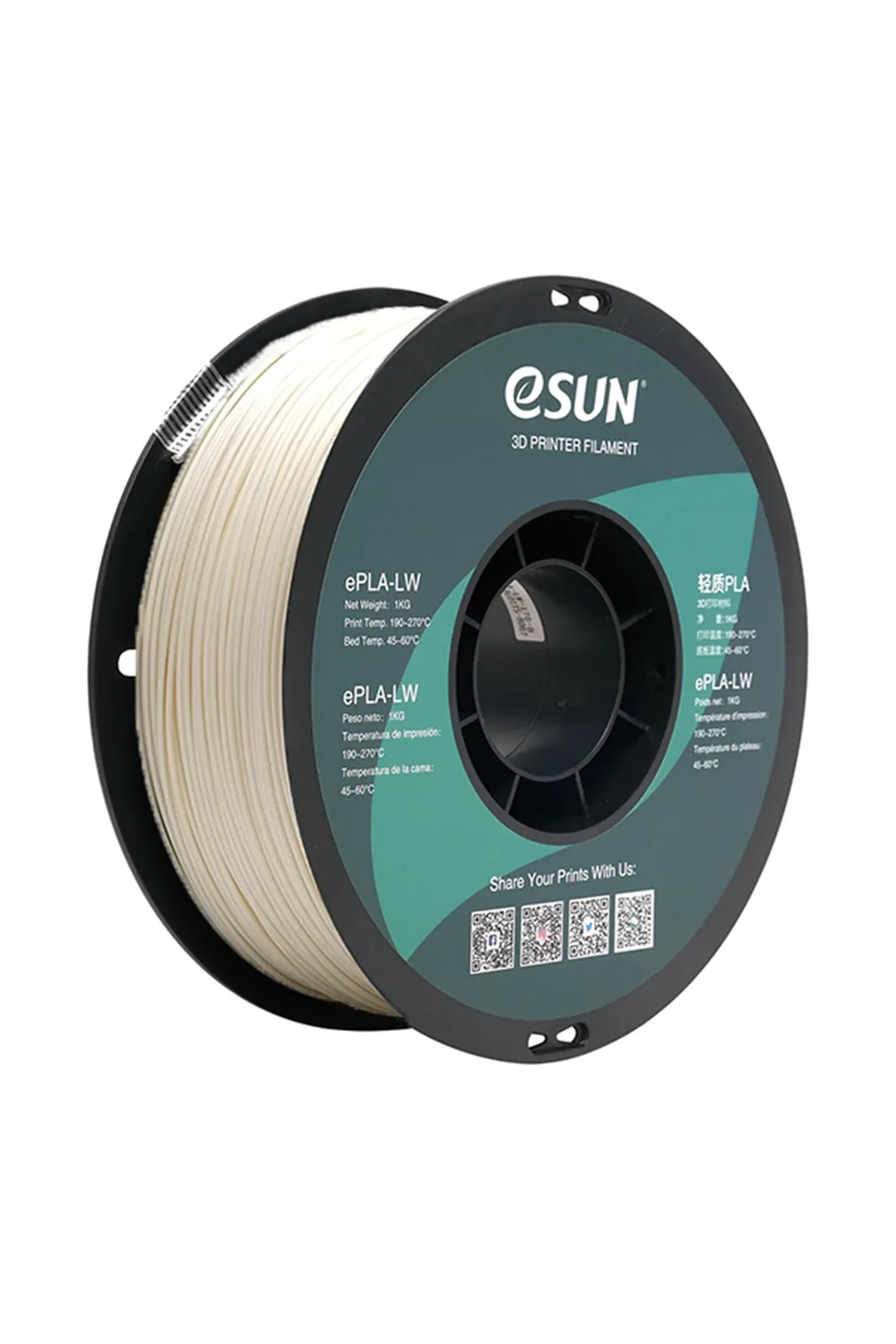 eSun Epla-lw Filament Naturel