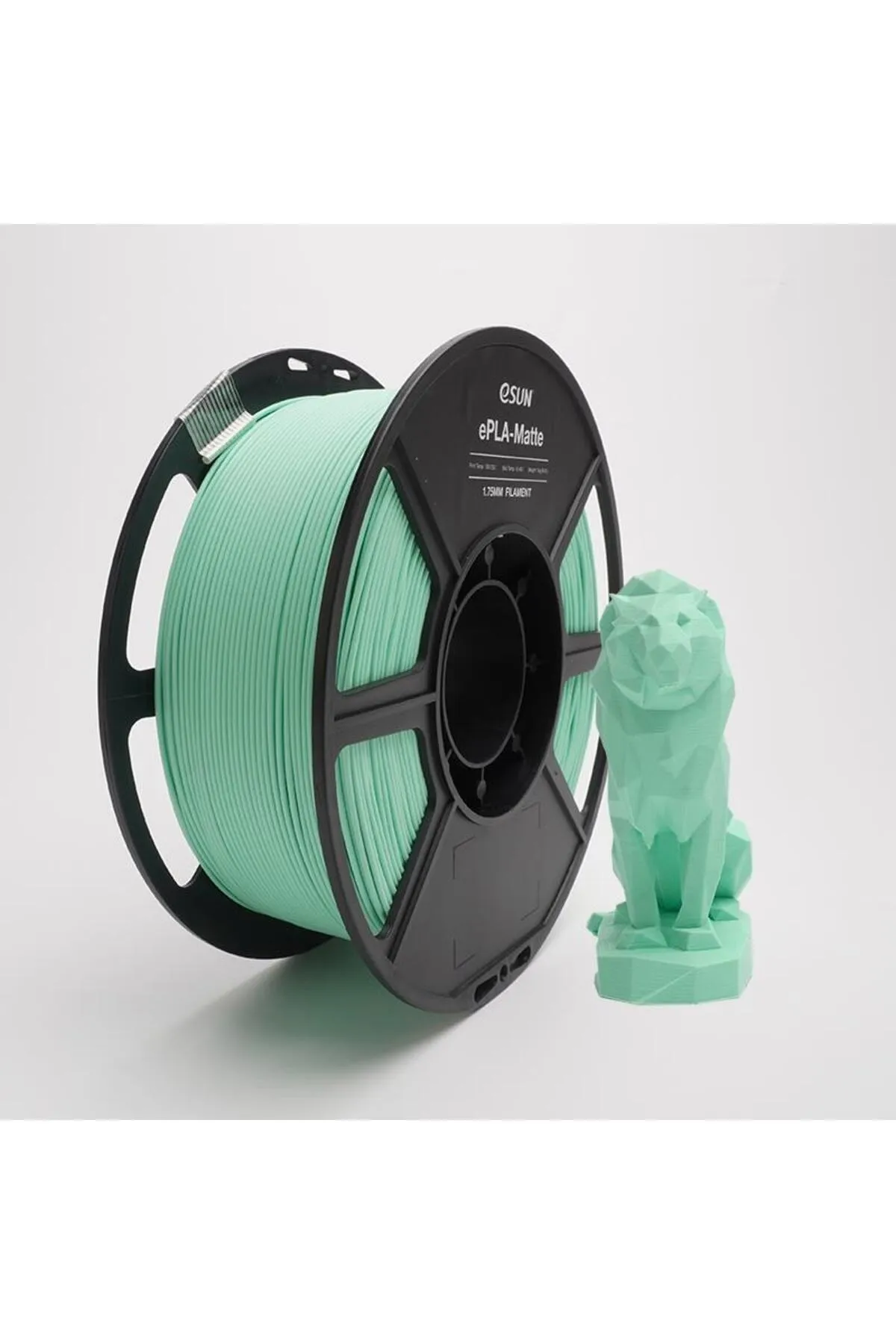 eSun ePLA-Matte Filament 1.75mm Nane Yeşili