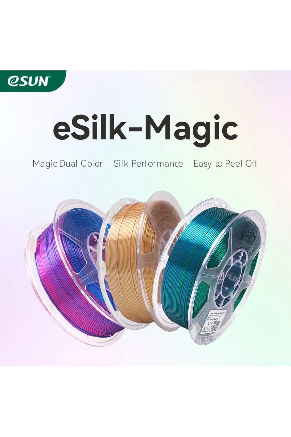 eSun Epla-silk Magic Filament Altın-gümüş