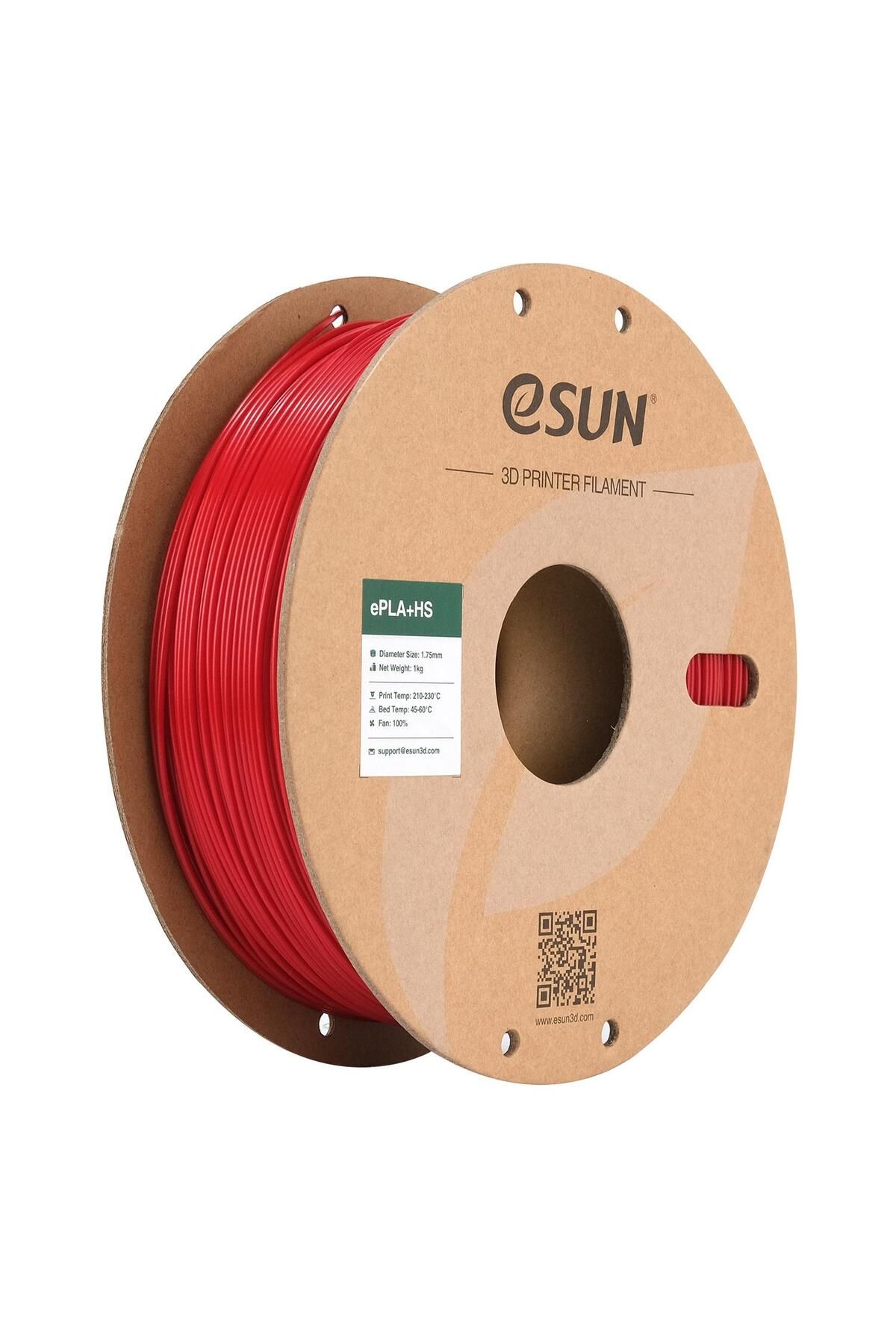 eSun - ePLA+HS Yüksek Hızlı Filament 1.75 mm Ateş Kırmızısı