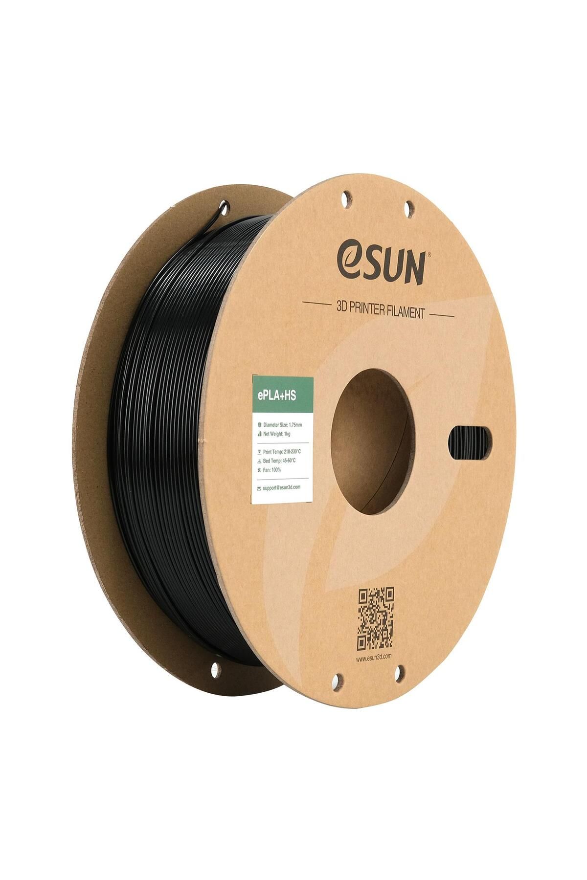 eSun - ePLA+HS Yüksek Hızlı Filament 1.75 mm Siyah