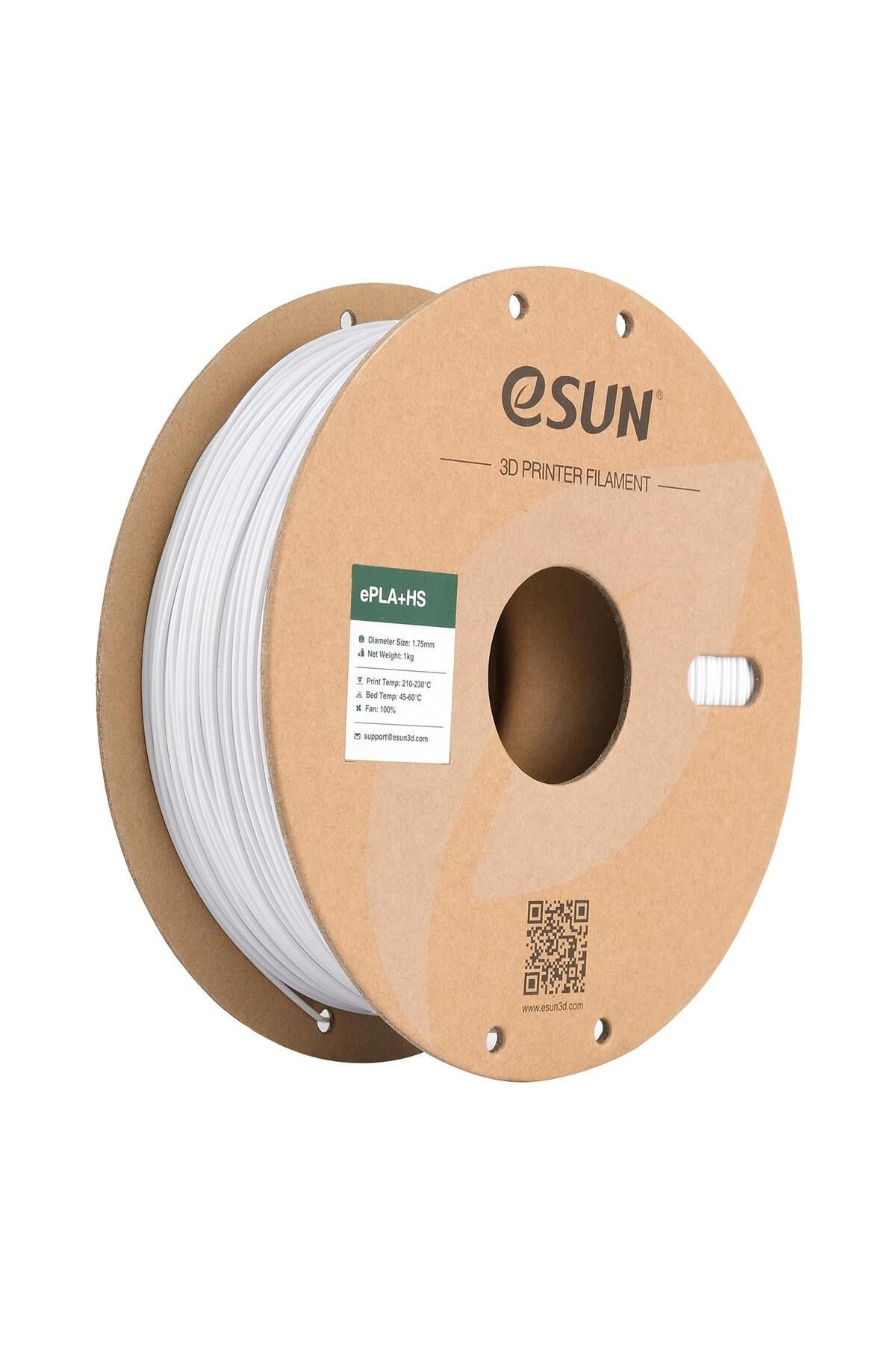 eSun - ePLA+HS Yüksek Hızlı Filament 1.75 mm Soğuk Beyaz