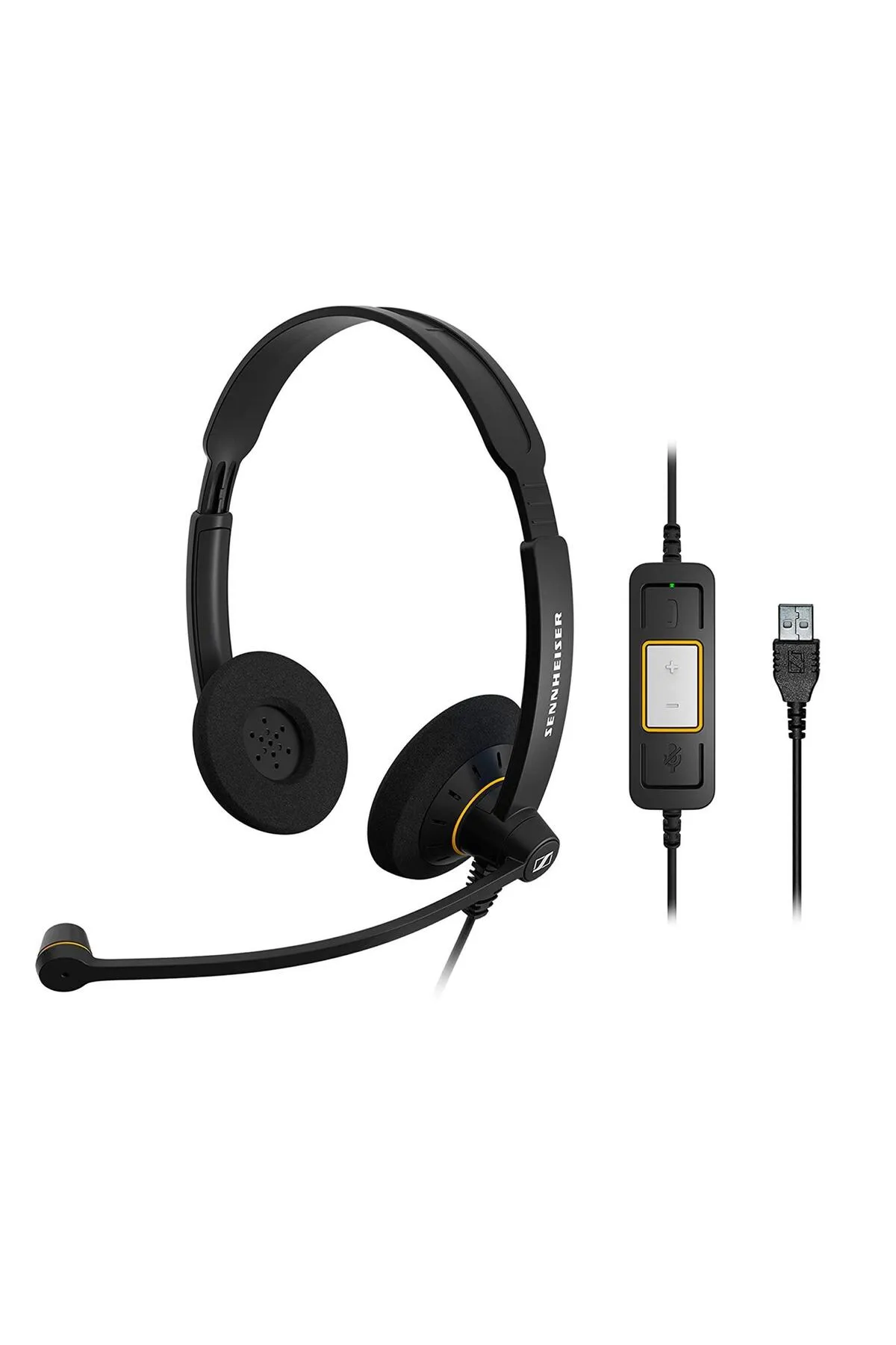 Voip Epos Sennheiser Sc 60 Usb ml Duo Kablolu Uc Kulak Üstü Kulaklık