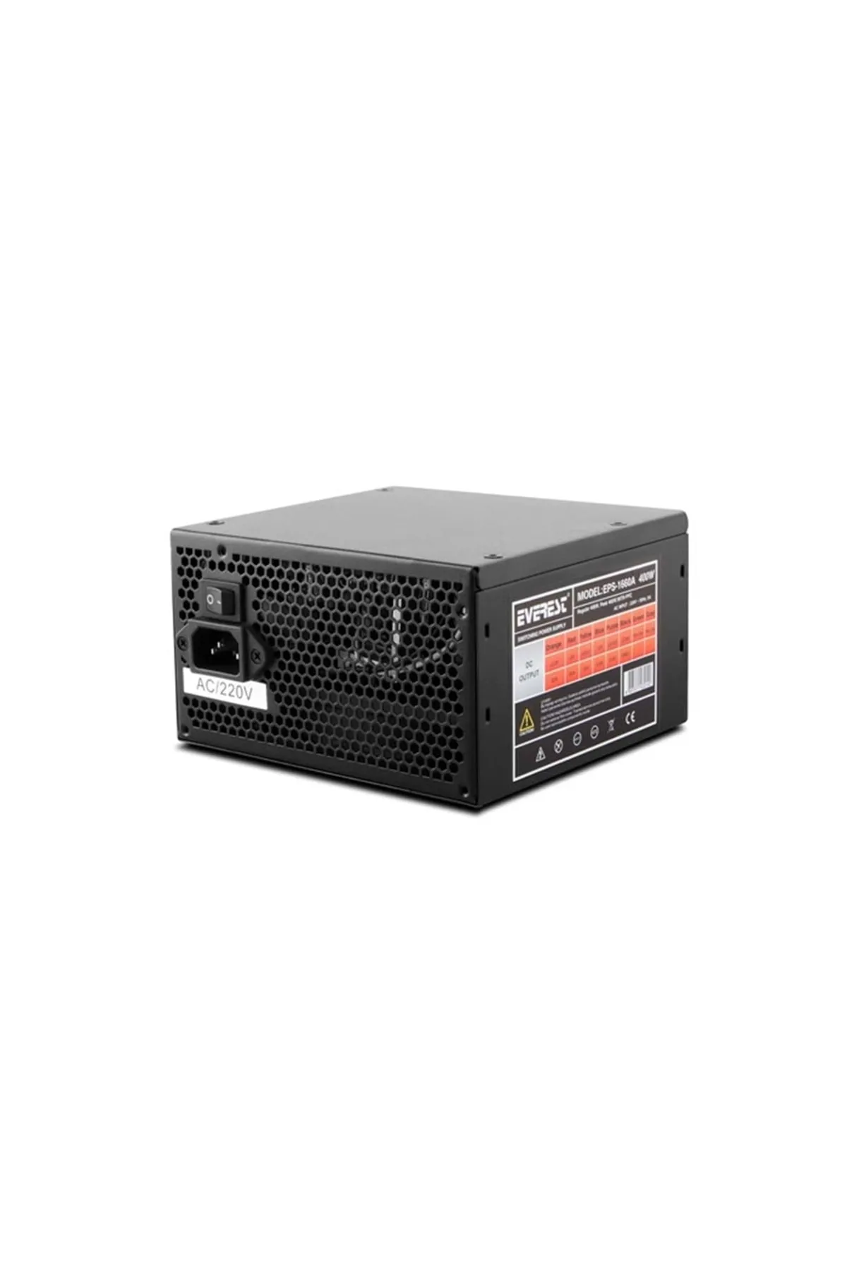 Everest Eps-1660a Peak 400w Pfc 4-sata, 2-6+2 Pın Güç Kaynağı