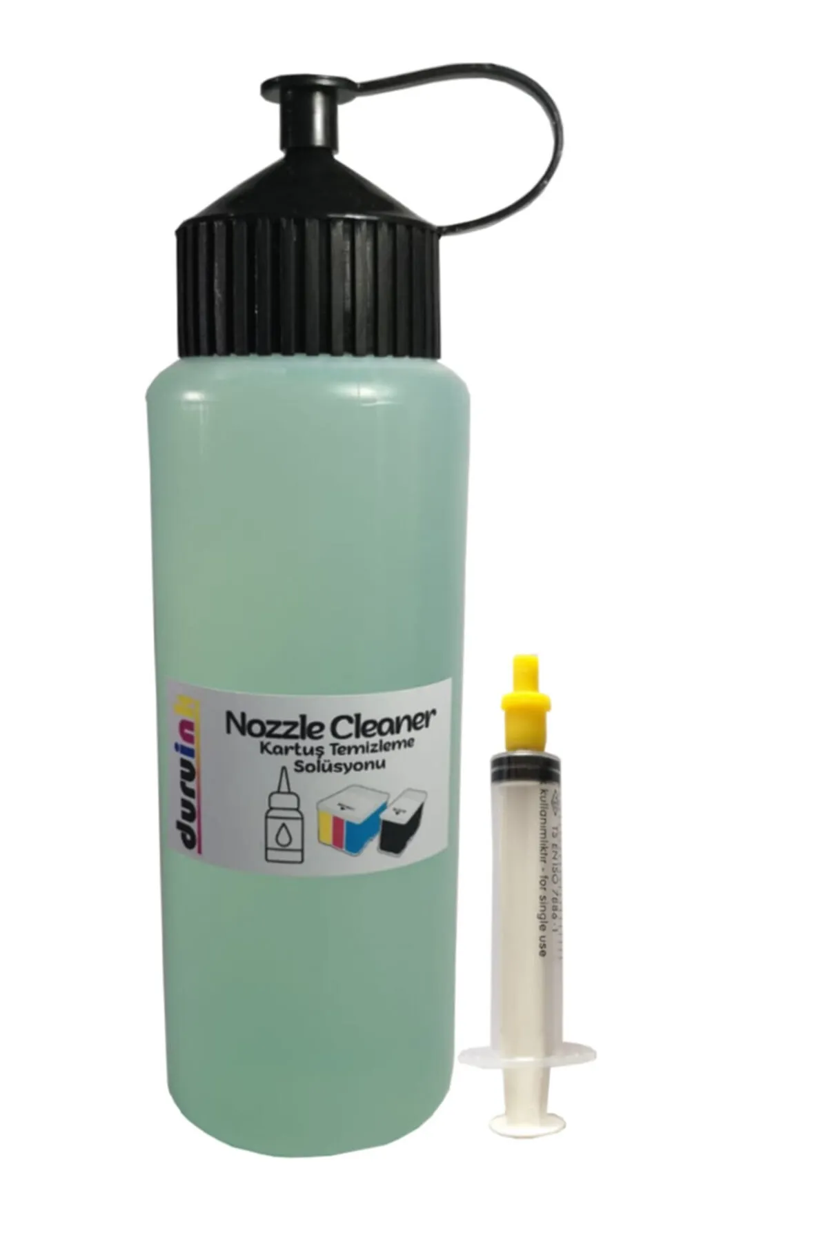 Duruink Epson Baskı Kafası Tıkanıklık Açıcı Muadil Mürekkep Temizleme Solüsyonu 500ml Nozzle Cleaner