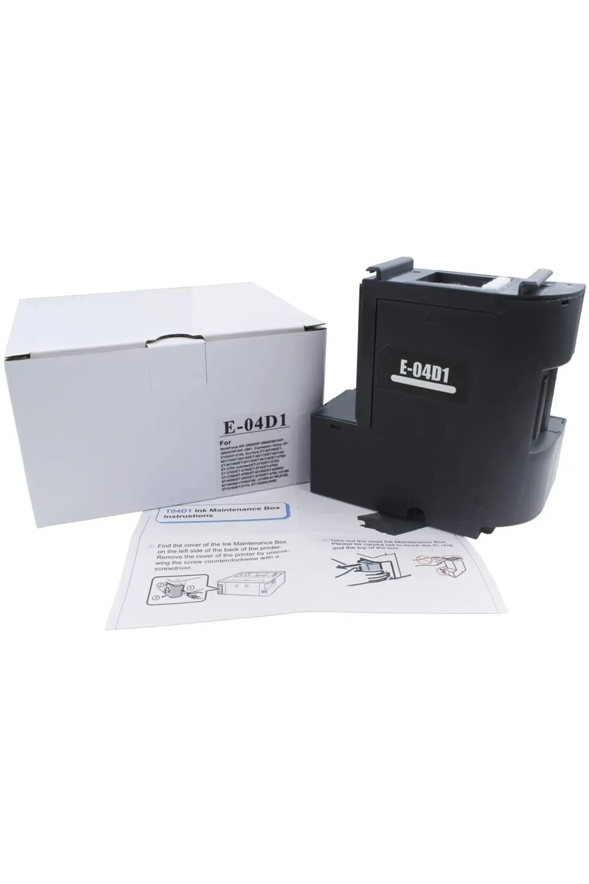 Baskistan Epson EcoTank L6460 Muadil Atık Mürekkep Kutusu T04D1 (C13T04D100)