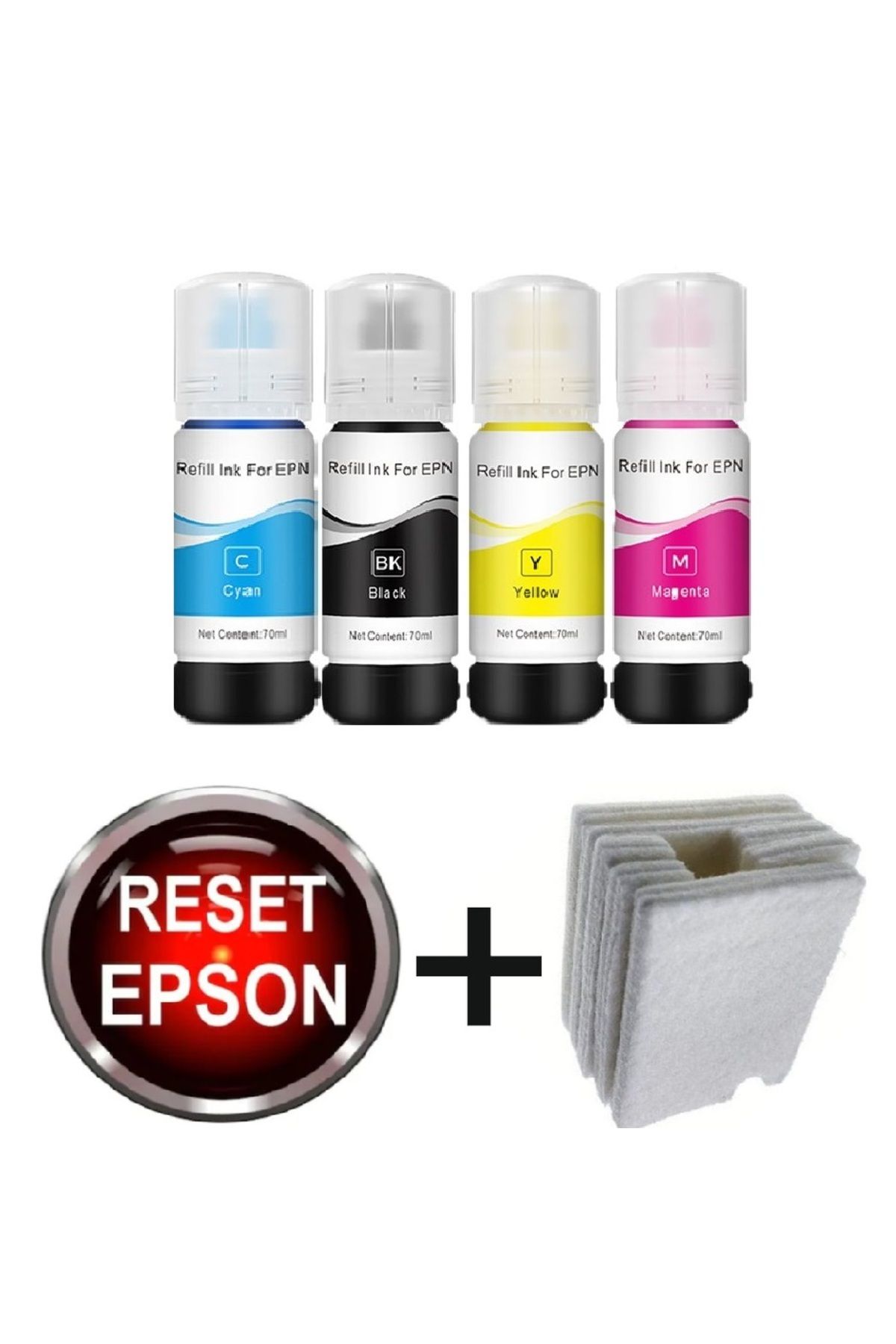 cosmicplus Epson Mürekkep Pedi L1110 L3110 L3210 L3250 L3256 Atık Tank Süngeri Mürekkep Waste Ink Ped