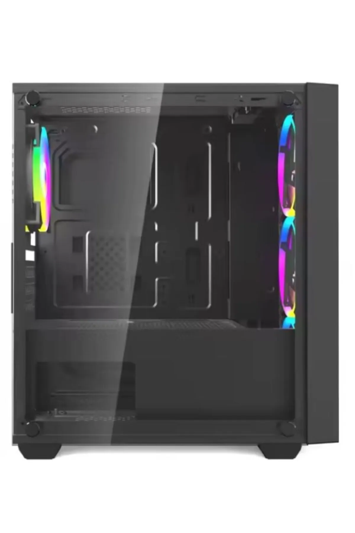 Strong Erebor 4x 120mm Rainbow Mesh mATX Gaming Oyuncu Kasası Powersız