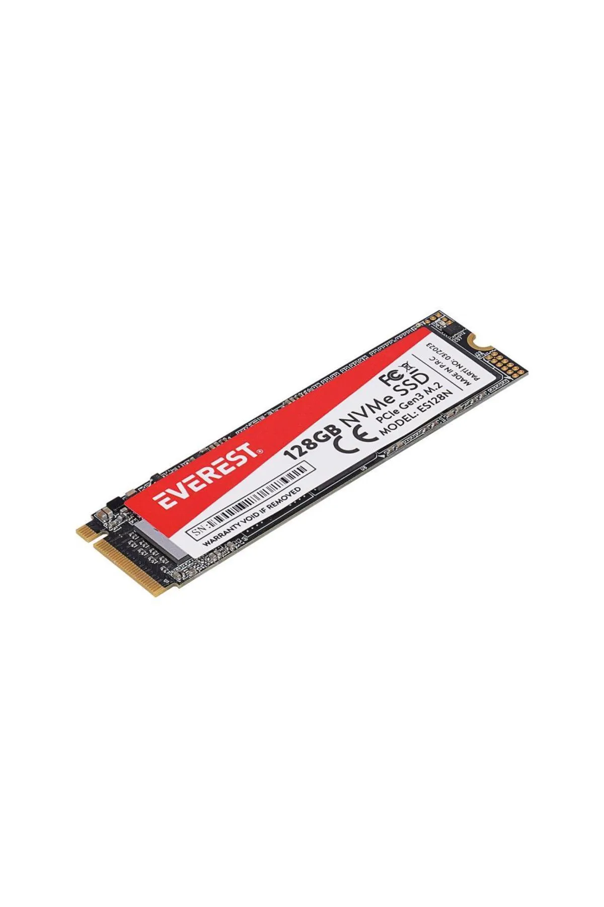 Genel Markalar ES128N 128GB 3D NAND Flash 1400MB/1200MB PCIe Gen3 NVMe M.2 SSD (Solid State Drive)