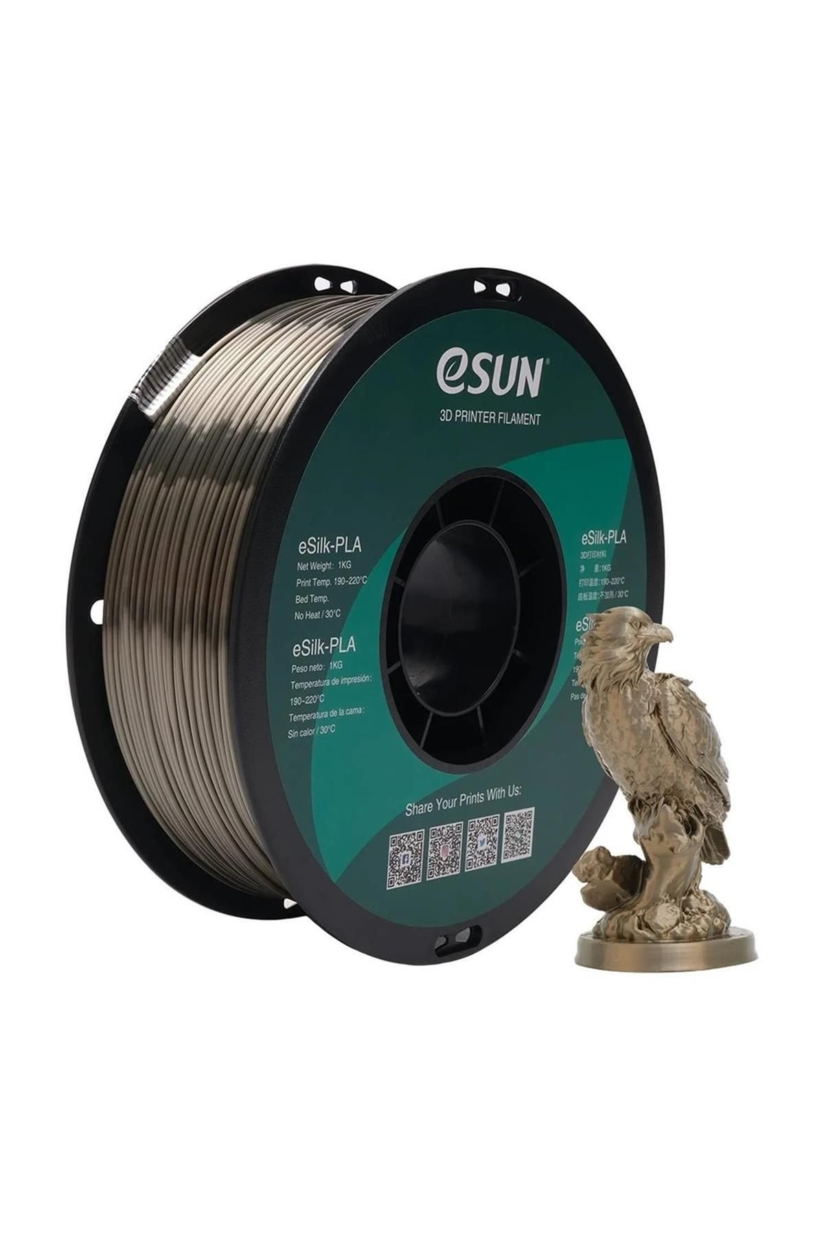 eSun Esilk-pla Filament Bronz 1.75 mm 1 kg