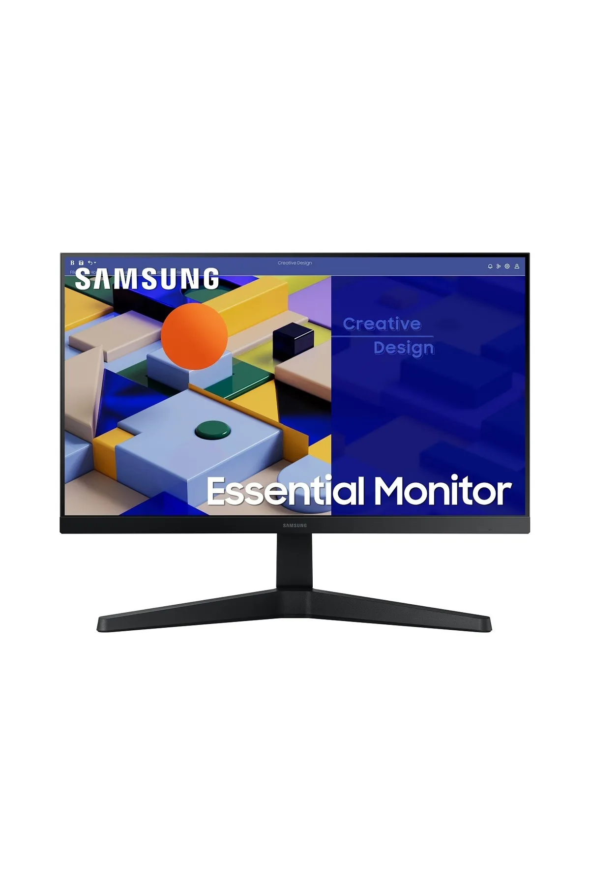 Samsung ESSENTIAL S3 LS22C310EAUXUF 22" 5MS 75HZ FULLHD AMD FREESYNC IPS LED MONİTÖR