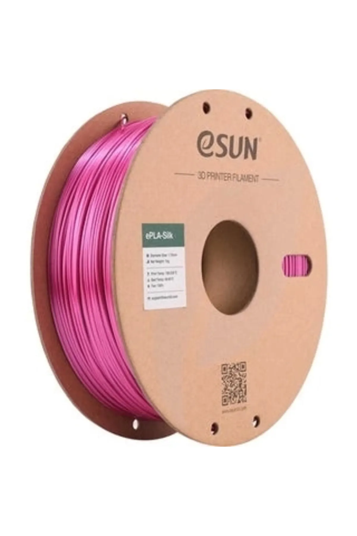 Filamentmarketim Esun Silk Pla 3d Printer Filament Violet