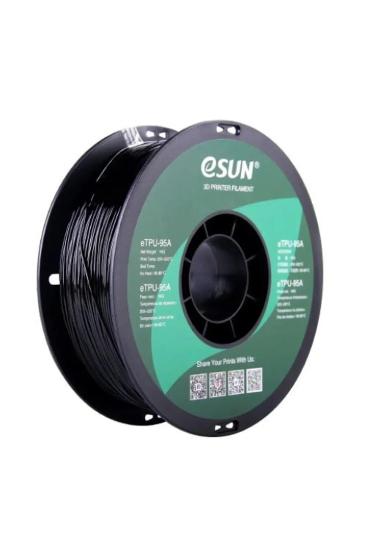 eSun - Etpu 95 A Filament 1.75mm Siyah