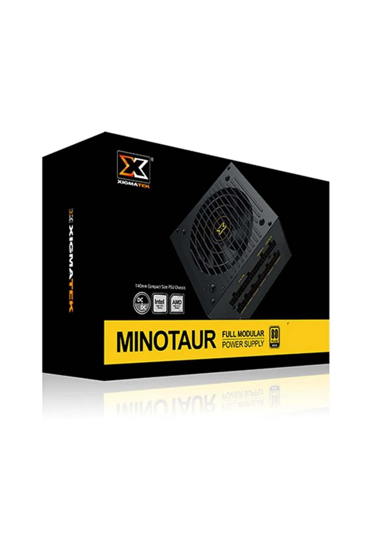 Xigmatek EU MINOTAUR 1000W 80+GOLD Full Range DC to DC 12cm Fan Full GÜÇ KAYNAĞI