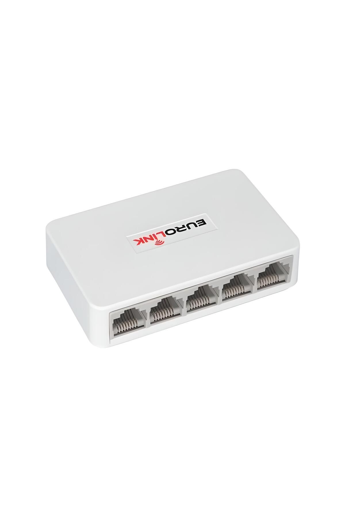 EUROLİNK Euro Link 5 Port 10/100/1000 Gıgabıt Ethernet Switch