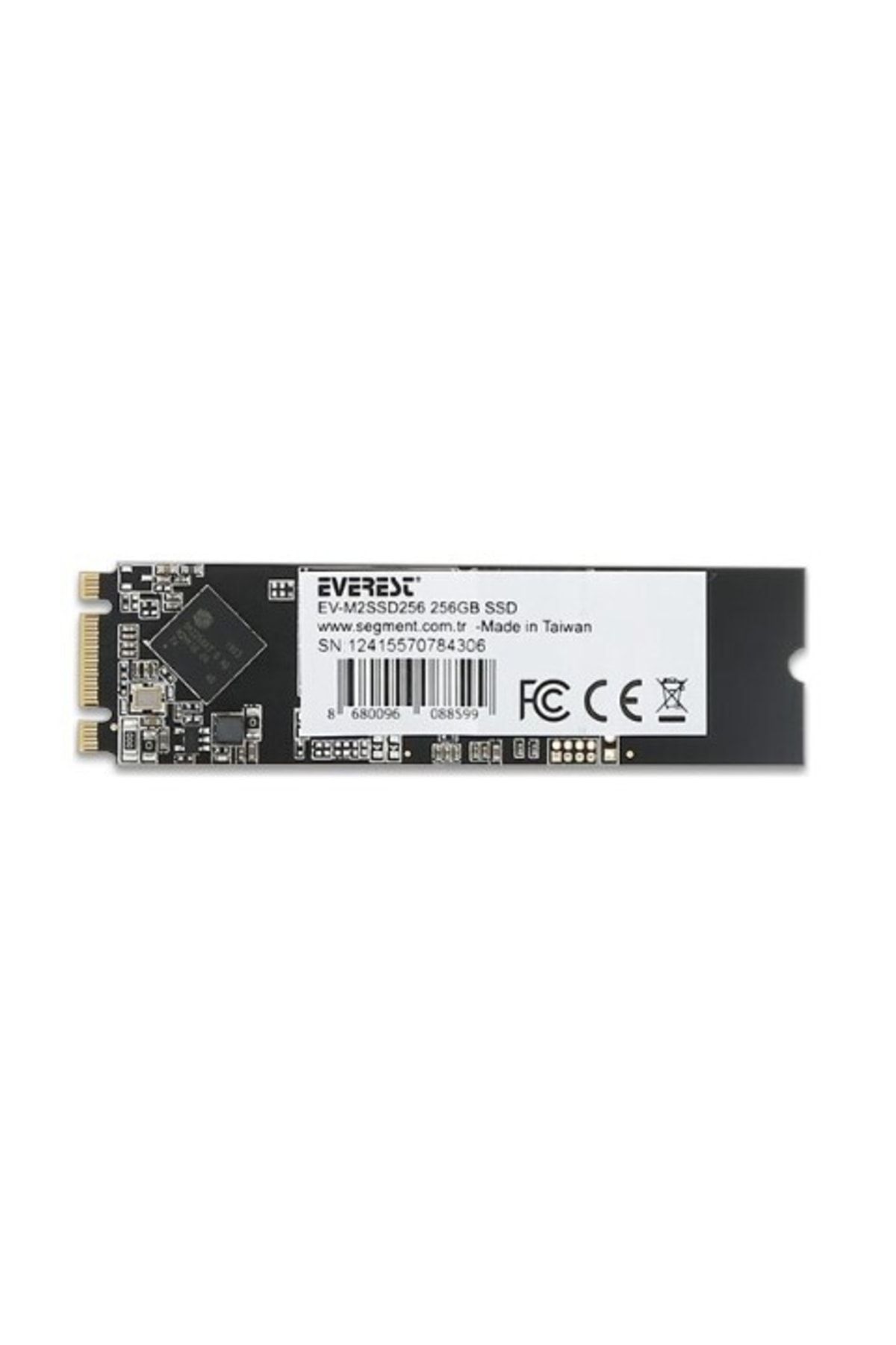 Everest Ev-m2ssd256 256gb M.2 Sata 550-450mb/s Ssd