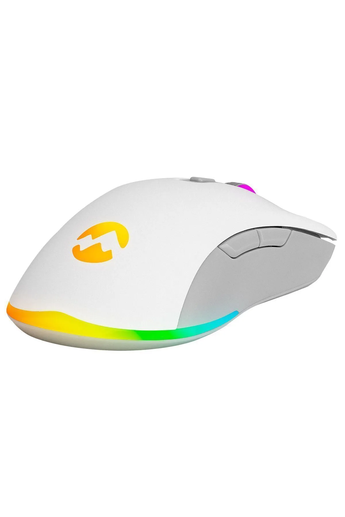 Everest Everest SGM-L1 LUMOS Beyaz/Gri 6400dpi RGB Makrolu Gaming Oyuncu Mouse