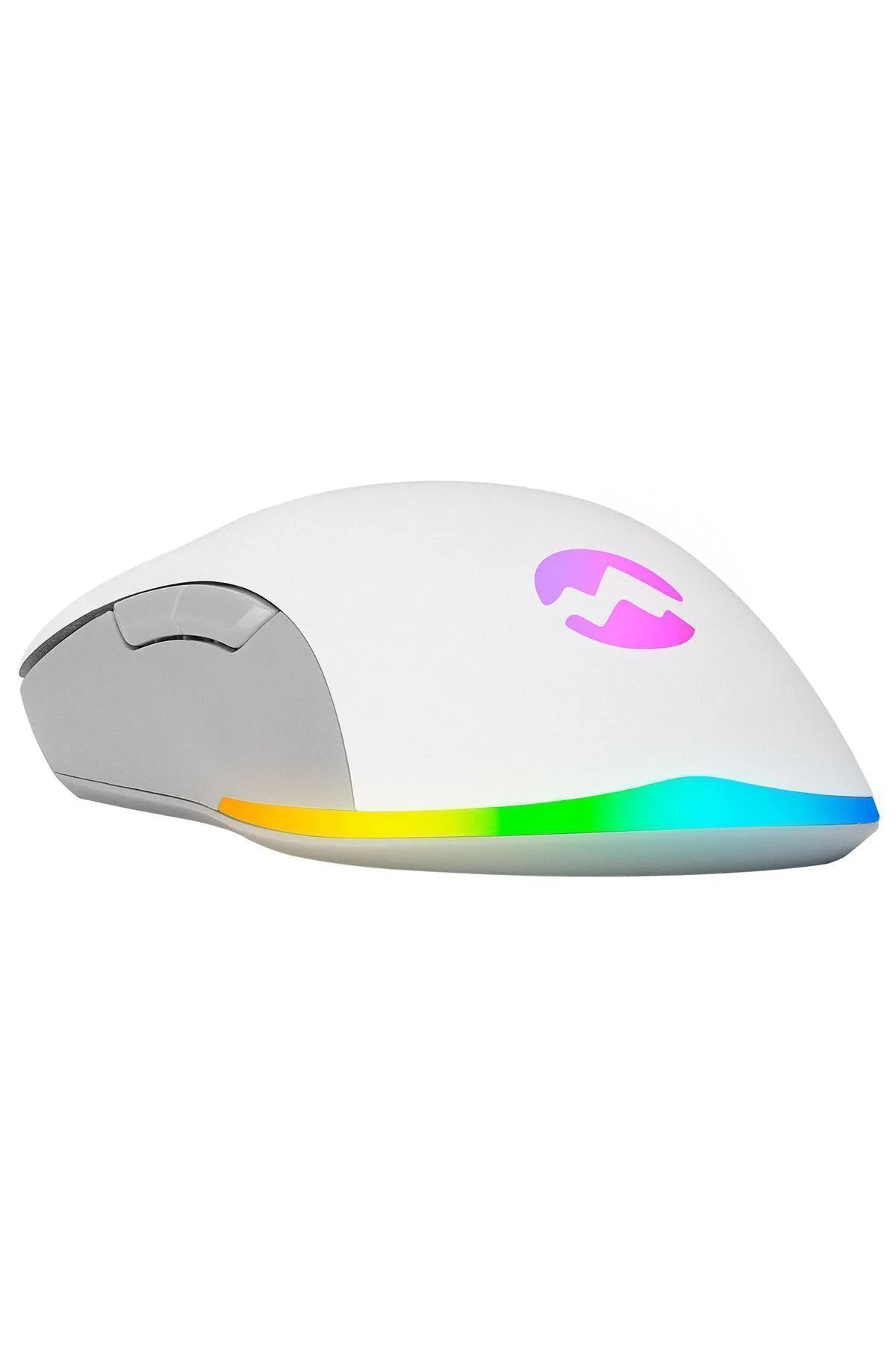 Everest Everest SGM-L1 LUMOS Beyaz/Gri 6400dpi RGB Makrolu Gaming Oyuncu Mouse