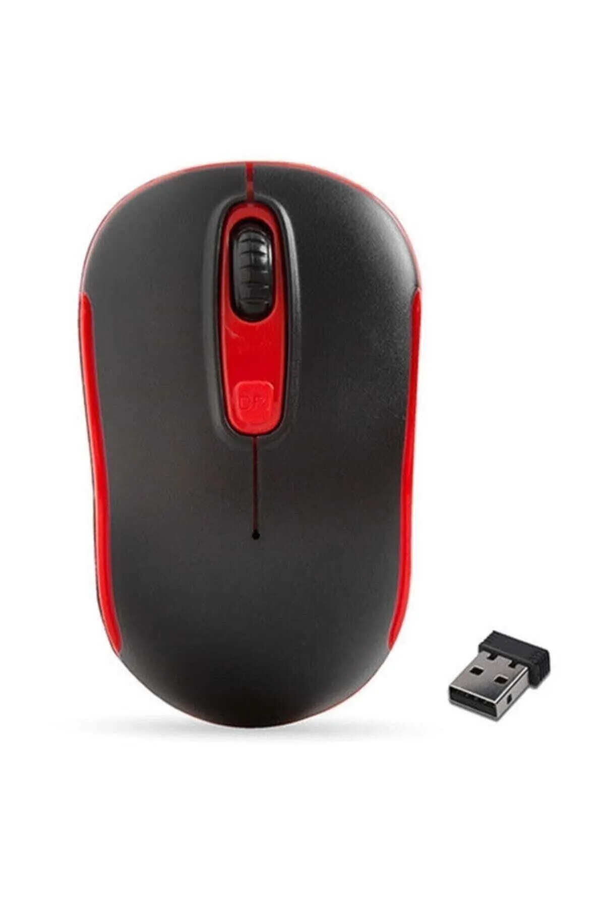 OEM Everest Usb Kablosuz Mouse Siyah Kırmızı 800-1200-1600 Dpi Kablosuz Mouse