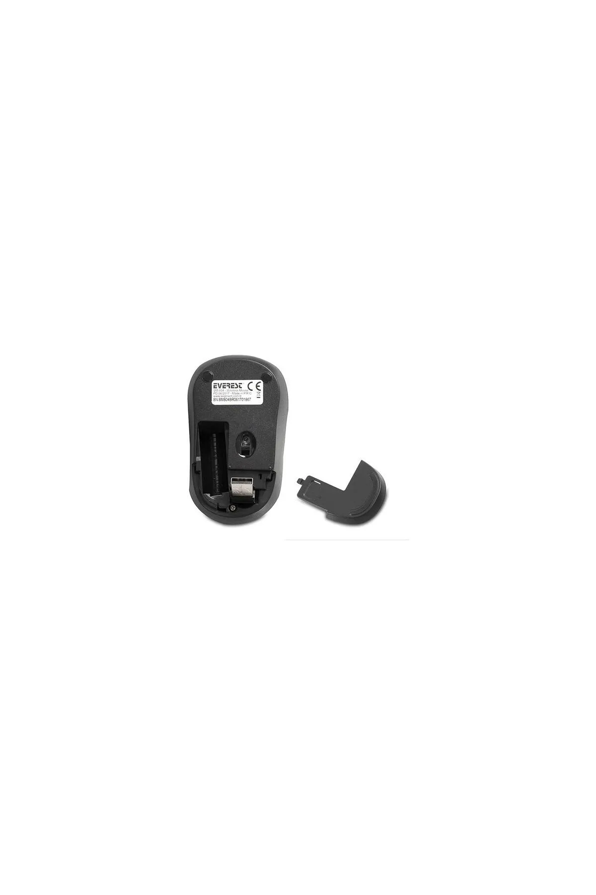 OEM Everest Usb Kablosuz Mouse Siyah Kırmızı 800-1200-1600 Dpi Kablosuz Mouse