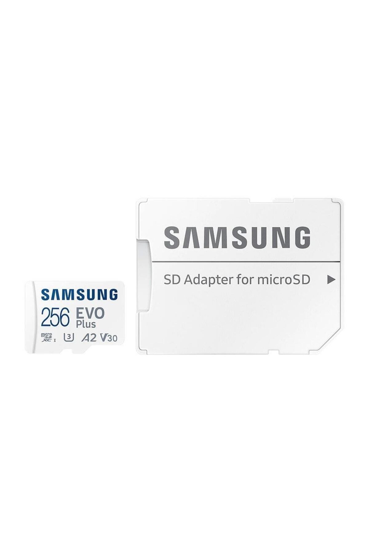 Samsung Evo Plus 256gb Microsd Mb-mc256ka/tr - 130 Mb/sn Beyaz Hafıza Kartı (Samsung Türkiye Garantili)