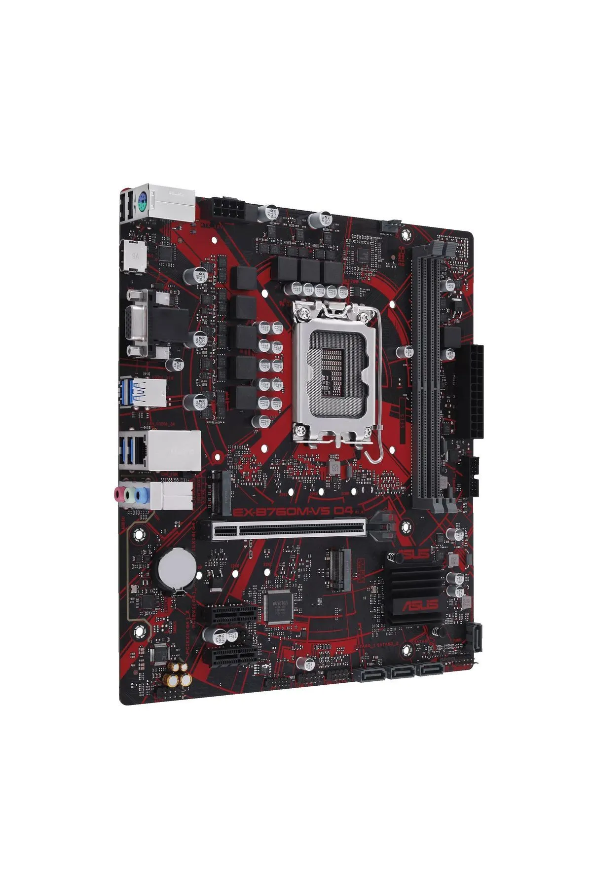 Asus EX-B760M-V5 D4-CSM DDR4 HDMI-DP PCIE 4.0 1700p mATX KURUMSAL ANAKART