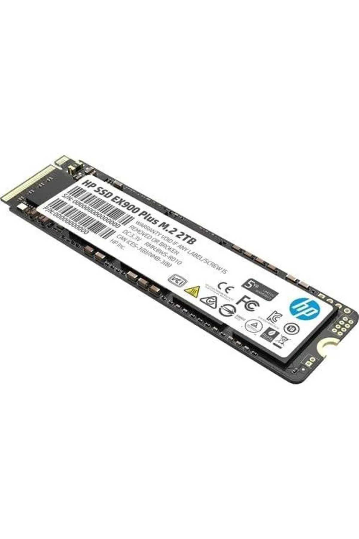 HP Ex900 Plus 35m35aa 2 Tb 3300/2800 Mb/s 3d Nand Pcıe Nvme M.2 Ssd