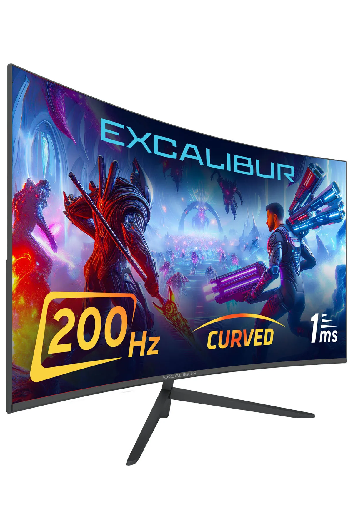 Casper Excalibur M.E27FHD-G 27" 200HZ 1MS 300NIT (HDMI+DISPLAY) CURVED FREESYNC+G-SYNC FHD LED MONİTÖR