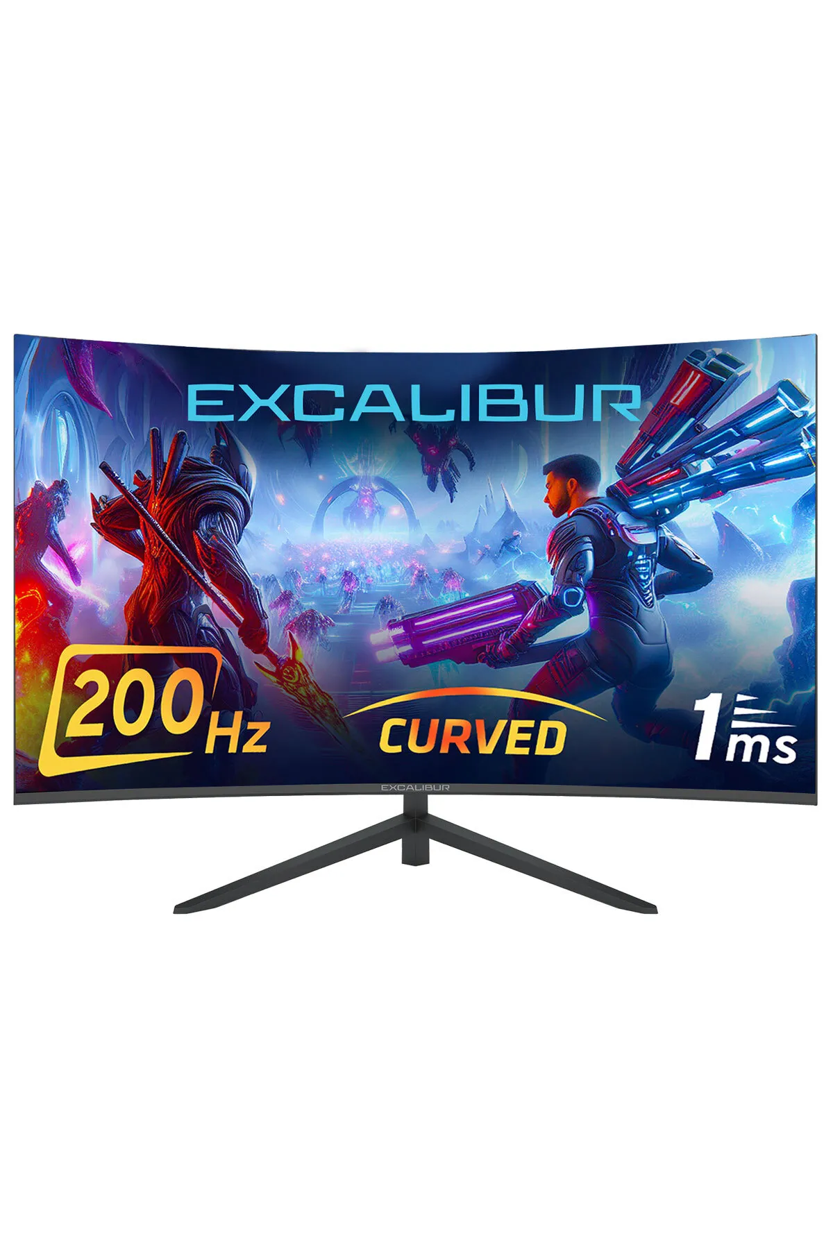 Casper Excalibur M.E27FHD-G 27" 200HZ 1MS 300NIT (HDMI+DISPLAY) CURVED FREESYNC+G-SYNC FHD LED MONİTÖR