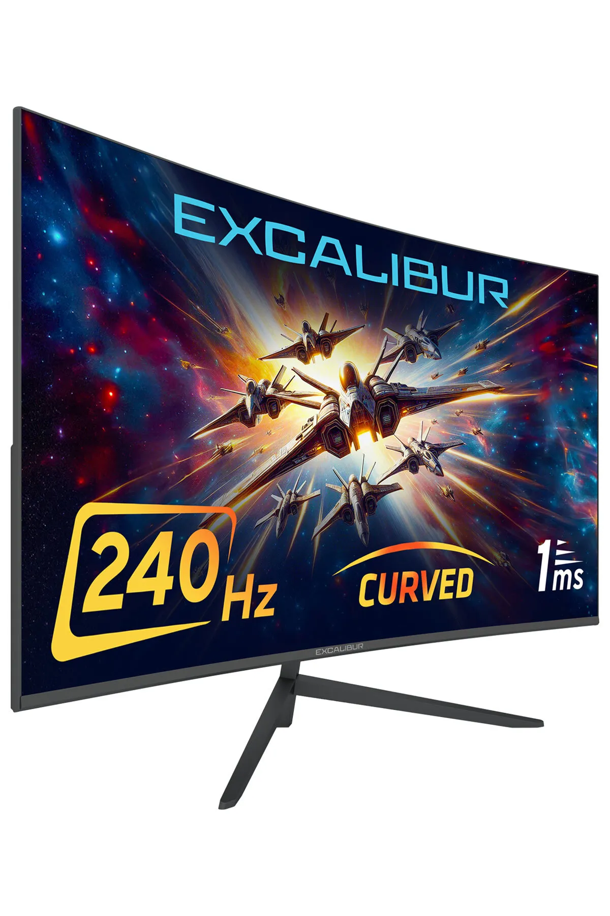 Casper Excalibur M.E315FHD-G 31.5" 240HZ 1MS 300NIT (HDMI+DISPLAY) CURVED FREESYNC + G-SYNC FHD LED MONITOR