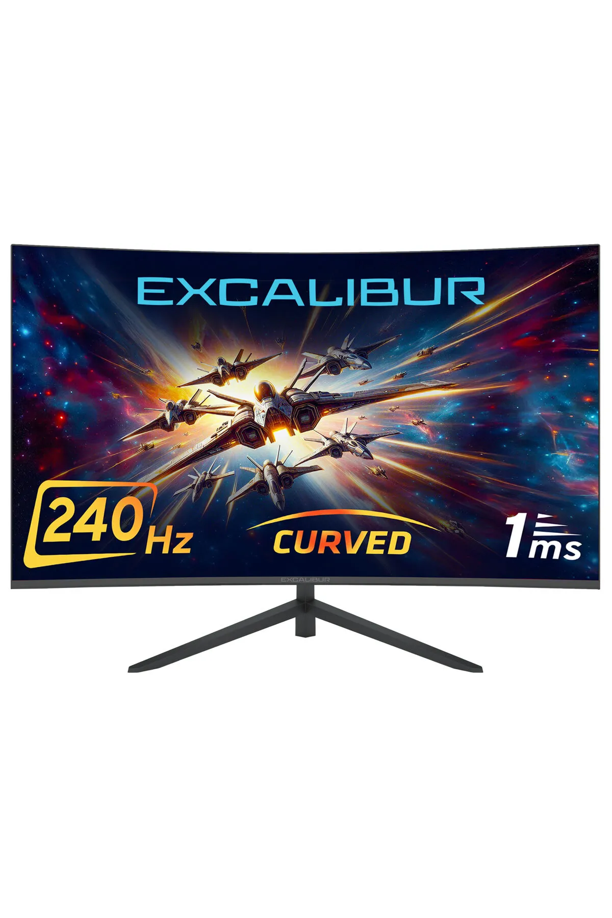 Casper Excalibur M.E315FHD-G 31.5" 240HZ 1MS 300NIT (HDMI+DISPLAY) CURVED FREESYNC + G-SYNC FHD LED MONITOR