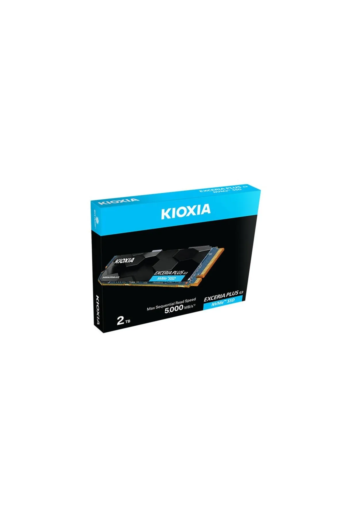 Kioxia EXCERIA PLUS G3 2TB Okuma 5.000MB/sn Yazma 3.900 MB/sn NVMe M.2 SSD