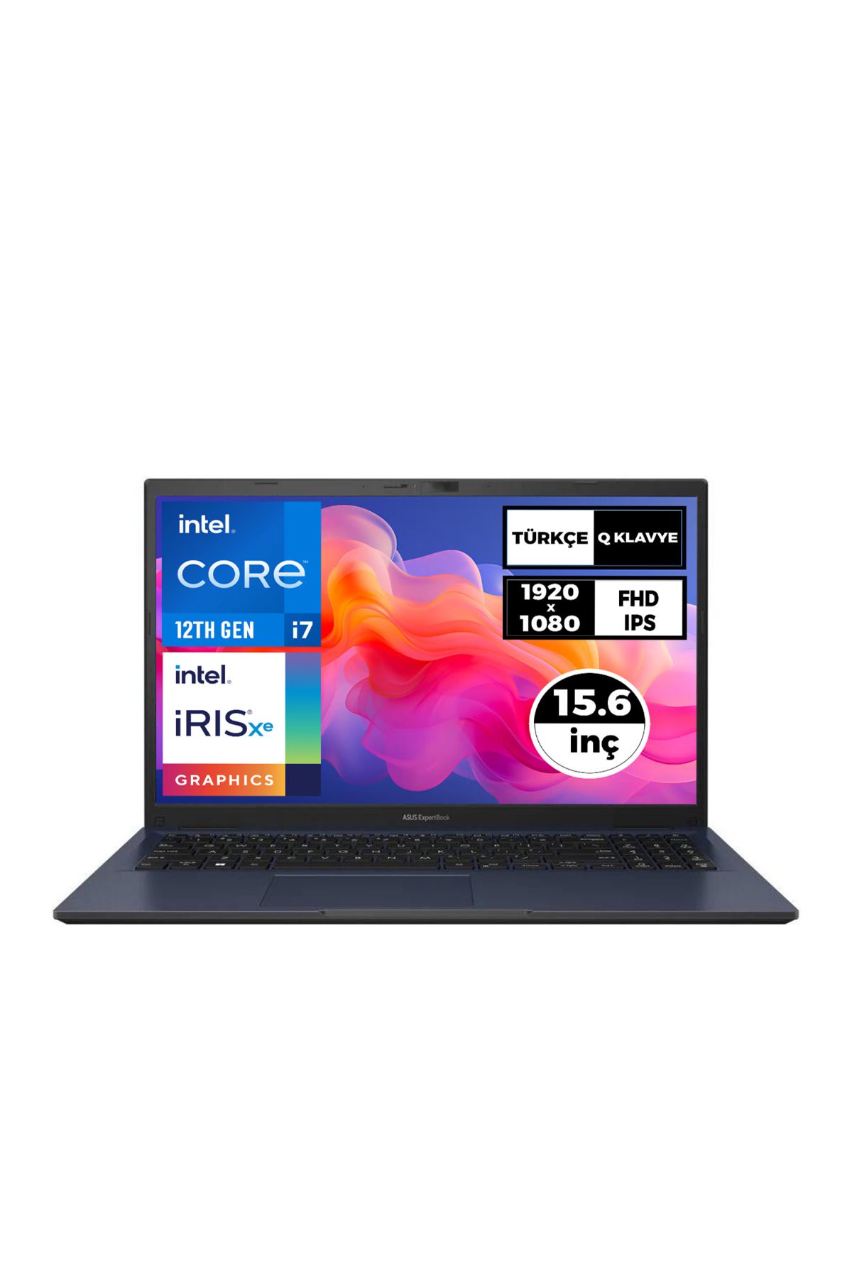 Asus Expertbook B1 I7-1255u 16gb 1tb Ssd 15.6" Fhd W11p Bilgisayar B1502cba-ı78512b0d 016