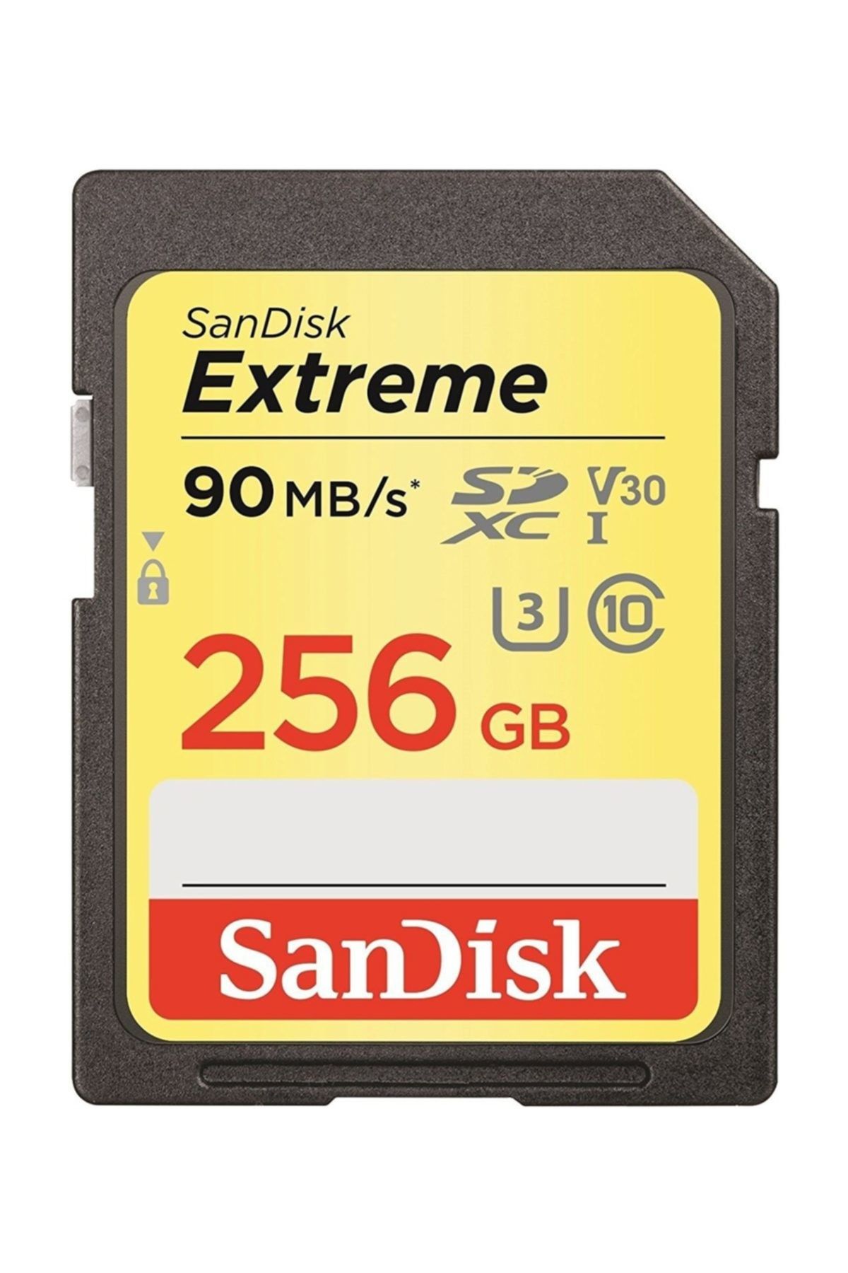 Sandisk Extreme 256 GB SDSDXV5-256G-GNCIN SDXC Hafıza Kartı