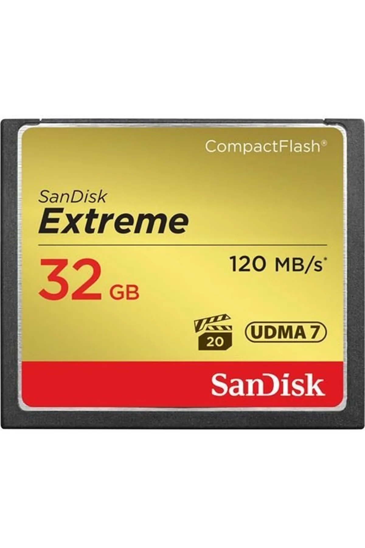 Sandisk Extreme 32 Gb Compact Flash Cf Hafıza Kartı 120mb/s