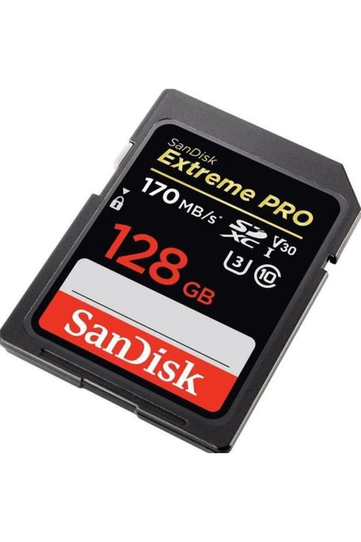 Sandisk Extreme Pro 128GB 170Mb/s V30 UHS-I U3 SDSDXXY-128G-GN4IN SDXC Hafıza Kartı