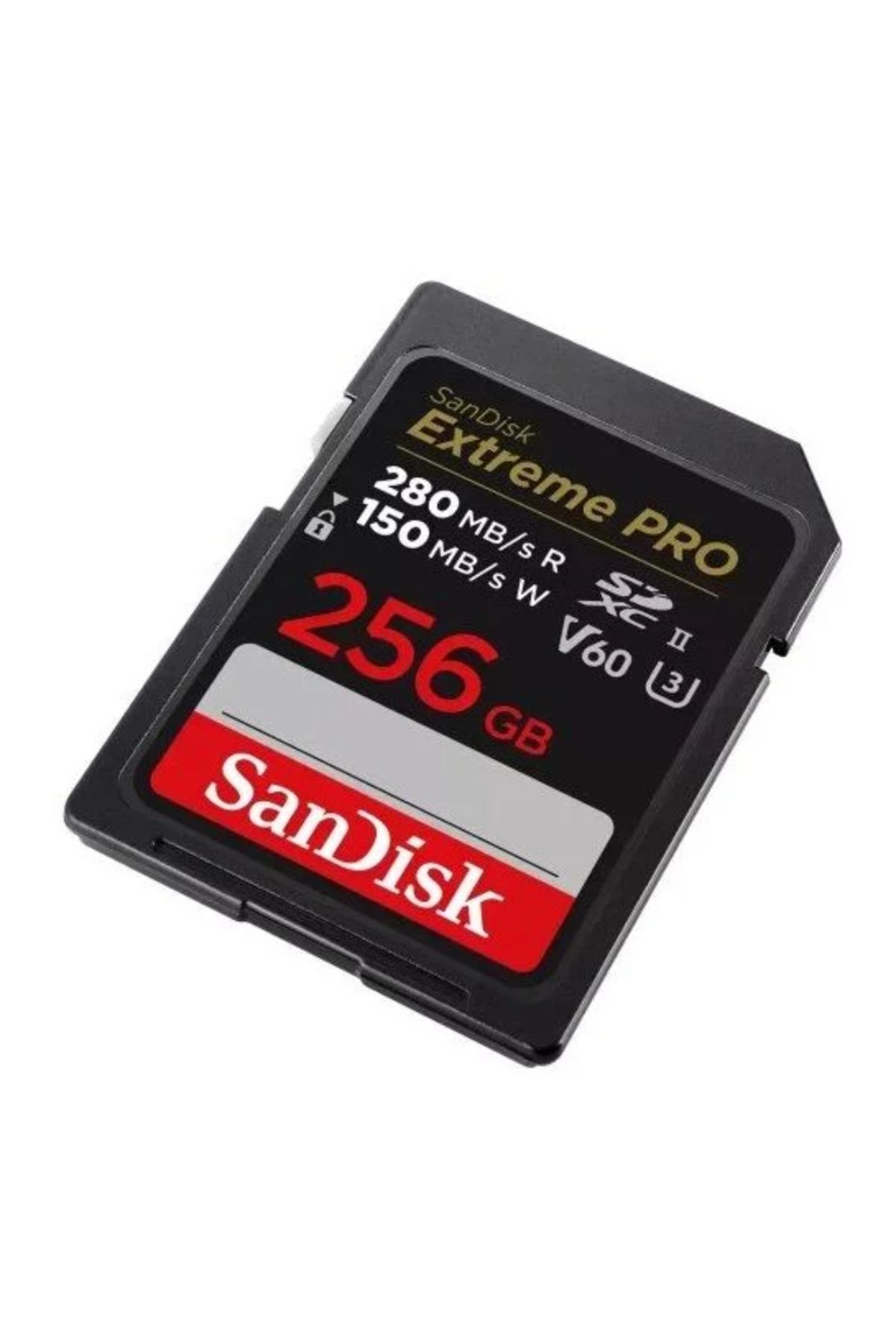 Sandisk Extreme PRO 256GB SDSDXEP-256G-GN4IN 280MB/s UHS-II SDXC 6K-4K UHD Hafıza Kartı