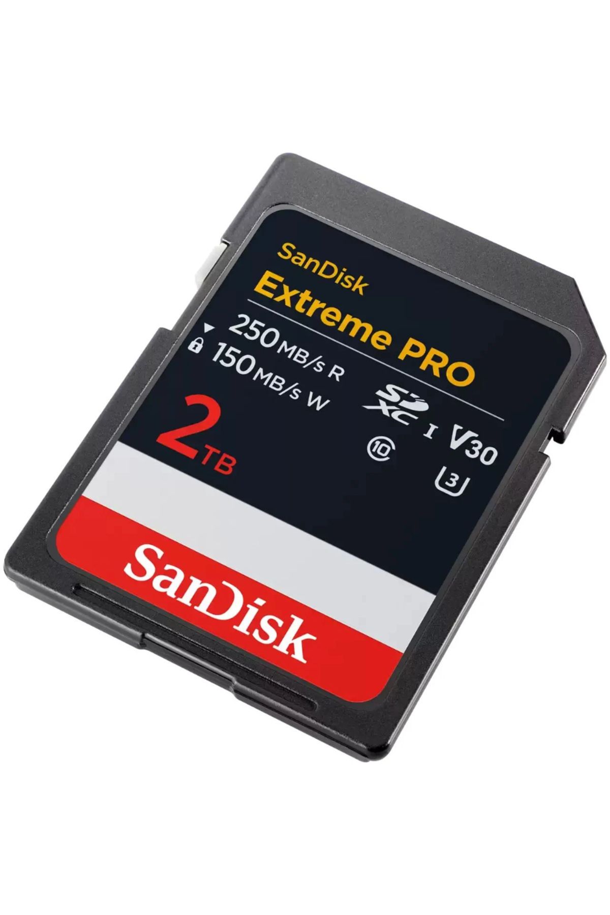 Sandisk Extreme Pro 2TB 250/150MB/s SDXC V30 UHS-I U3 Hafıza Kartı SDSDXXD-2T00-GN4IN