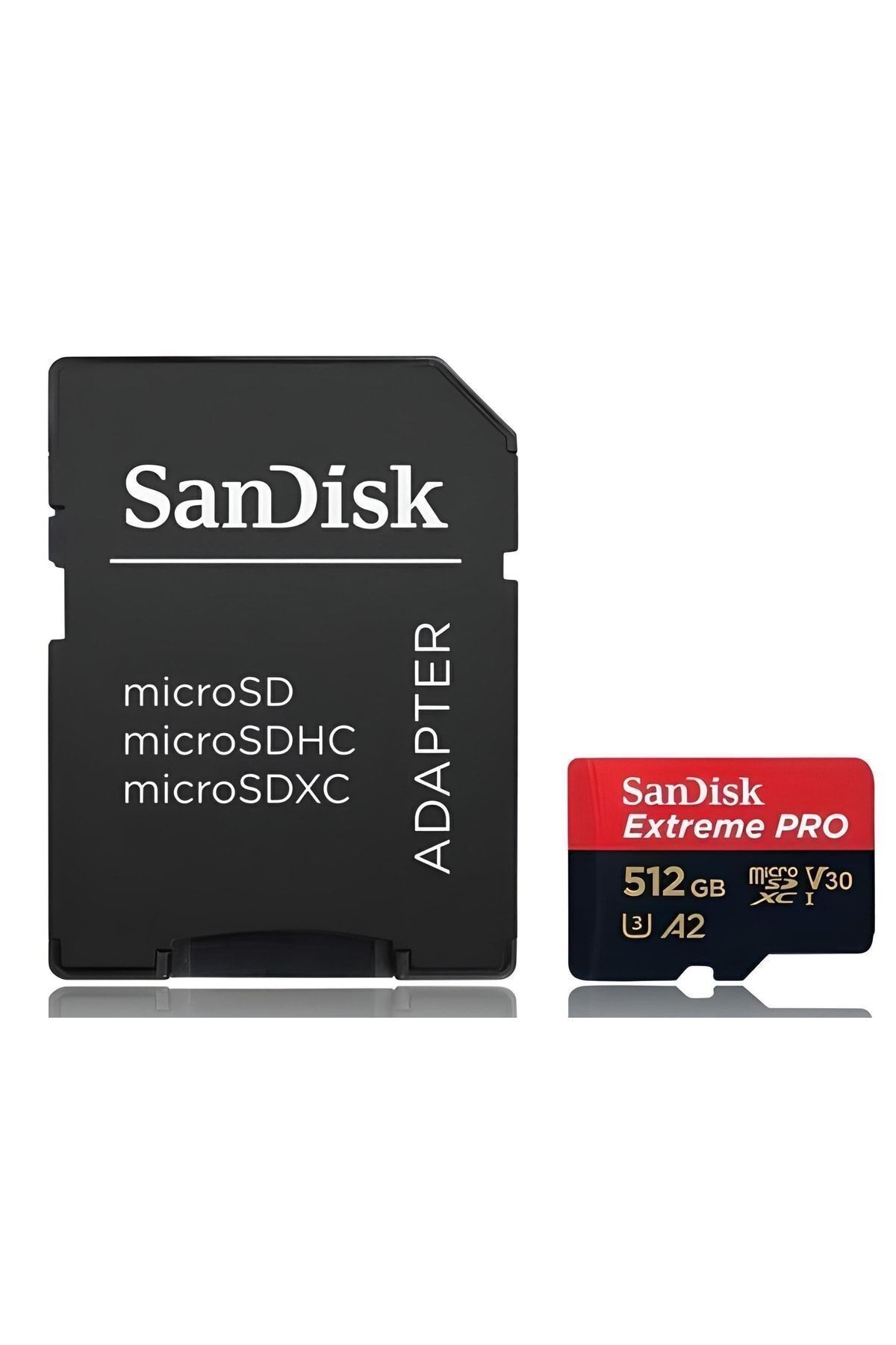 Sandisk Extreme Pro 512gb 200/140mb/s Microsdxc Uhs-ı A2 V30 Hafıza Kartı Sdsqxcd-512g-gn6ma