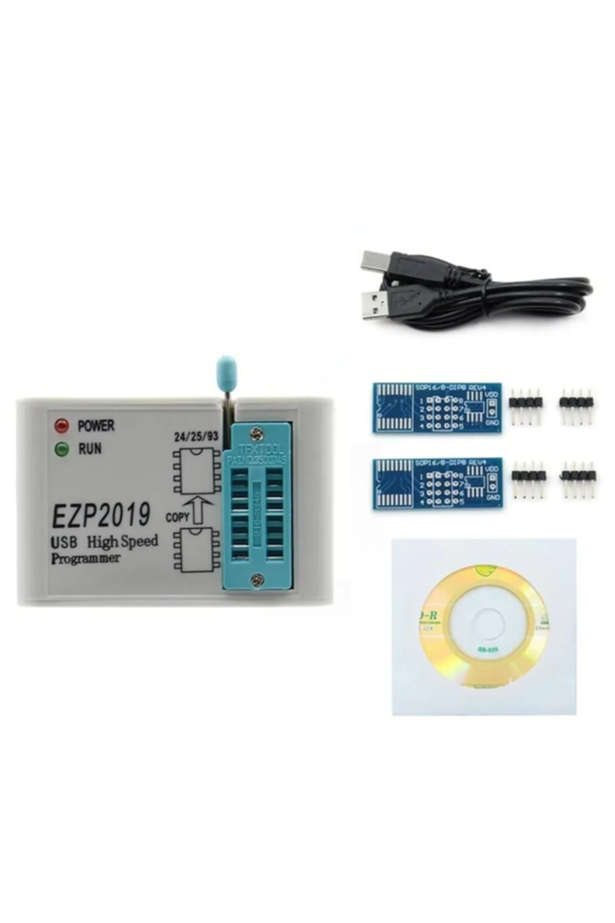 Genel Markalar Ezp2019 Eeprom Bios Programlayıcı Usb Spı Flash Bios 24 25 Winbond Atmel Microochip