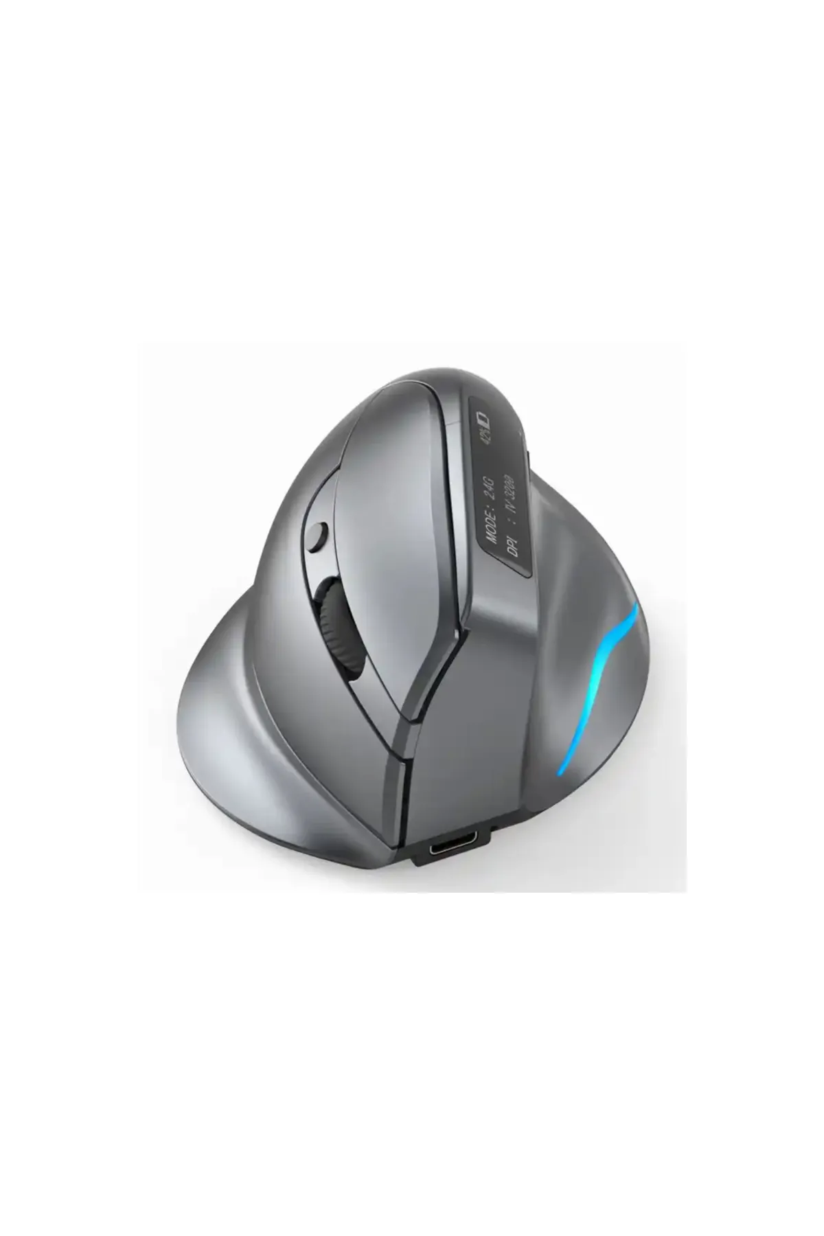 ZELOTES F-26C Dikey Ergonomik Bluetooth Led Ekran Mouse