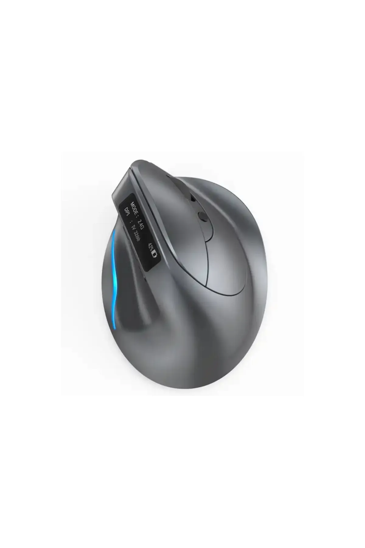 ZELOTES F-26C Dikey Ergonomik Bluetooth Led Ekran Mouse