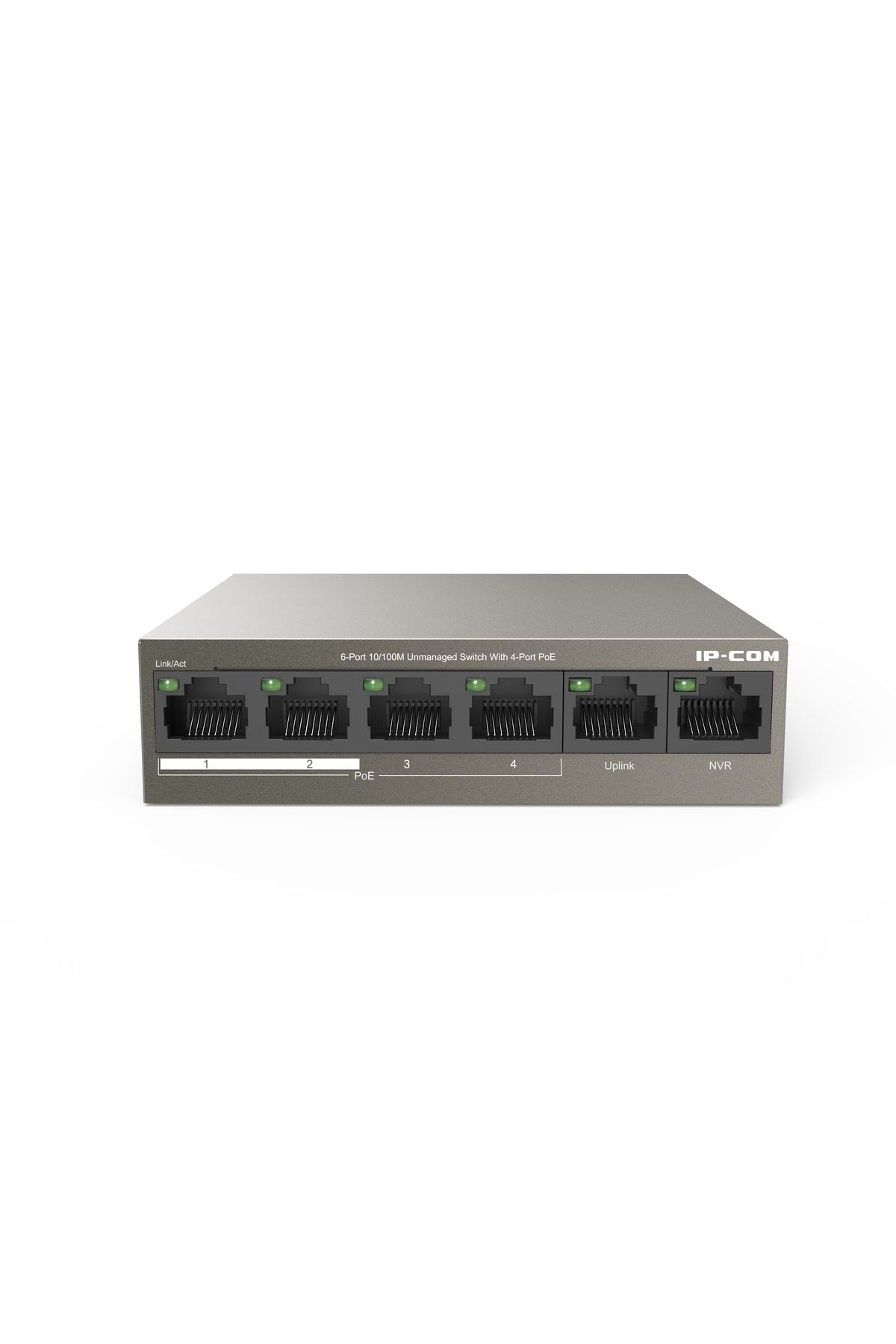 IP-COM F1106P-4-63W 5-Port 10/100MBPS Unmanaged Poe Desktop Switch