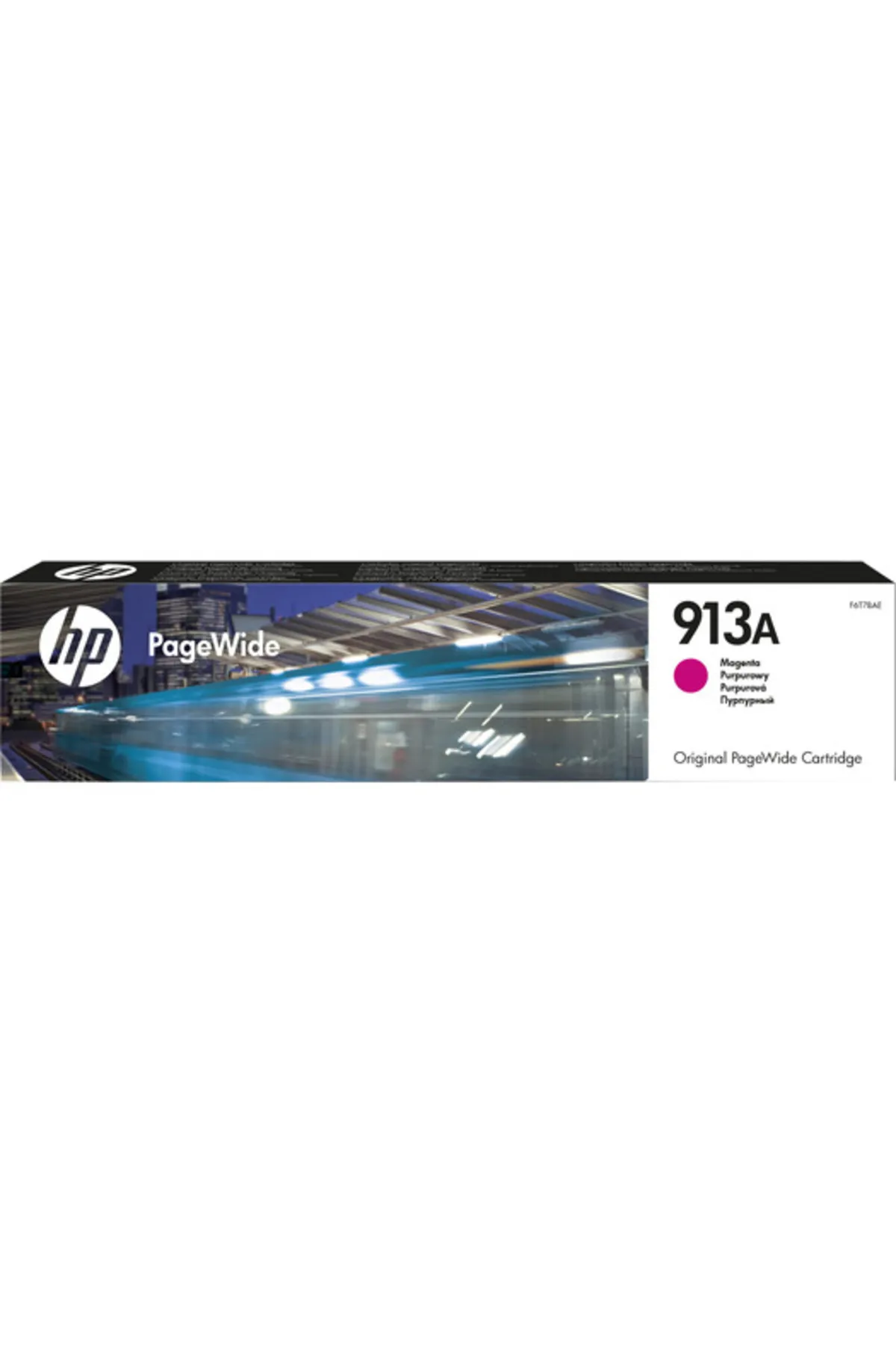 HP F6t78ae Magenta Pagewide Kartuş (913A)