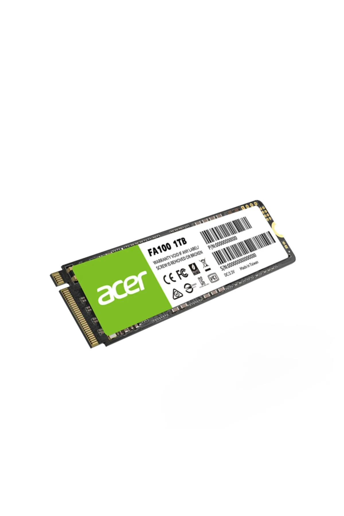 Acer Fa100-01tb Pcıe Gen3 M.2 3300mb-2700mb/s