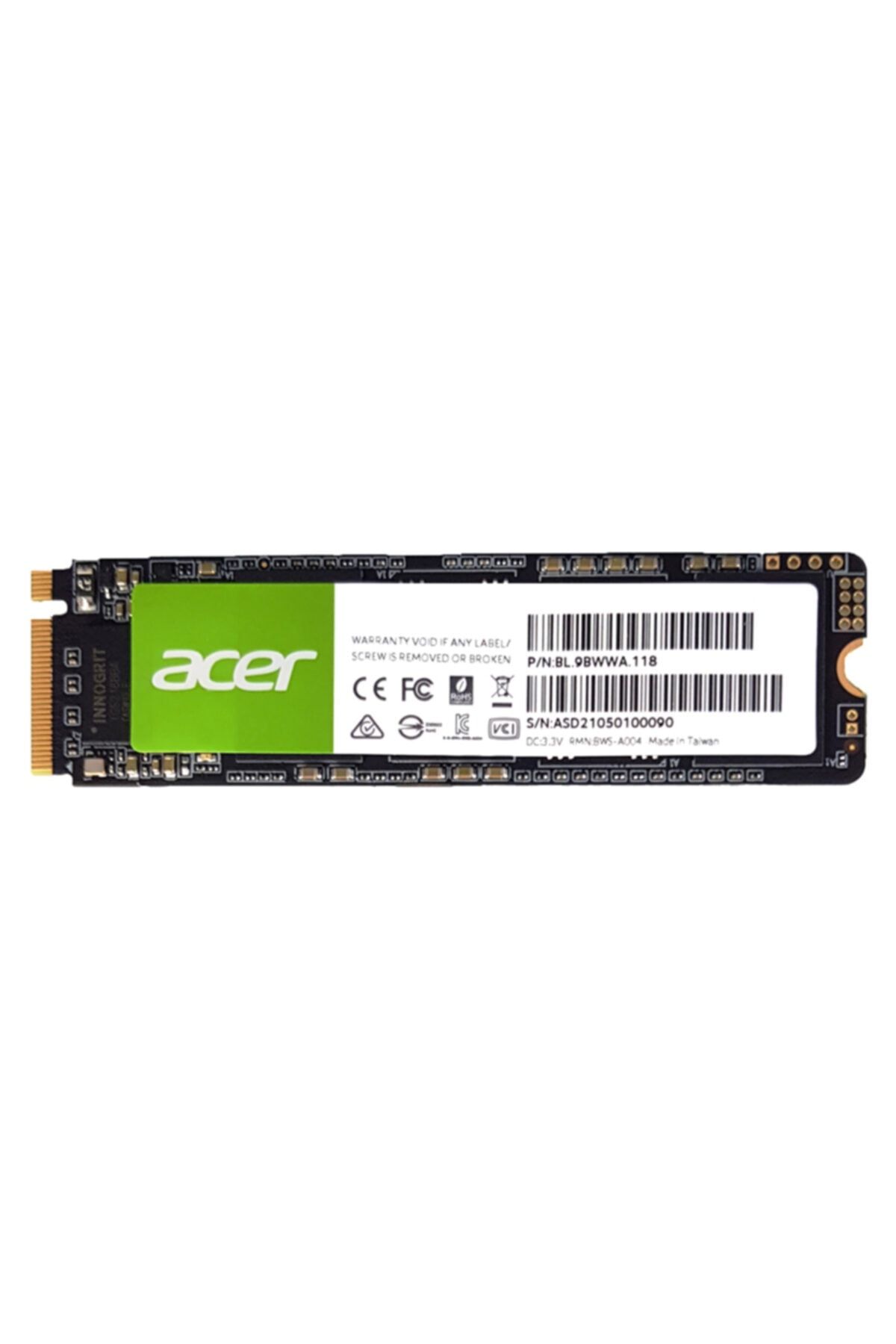 Acer Fa100 512gb Pcıe Gen3 M.2 3300mb-2300mb/s Bl.9bwwa.119