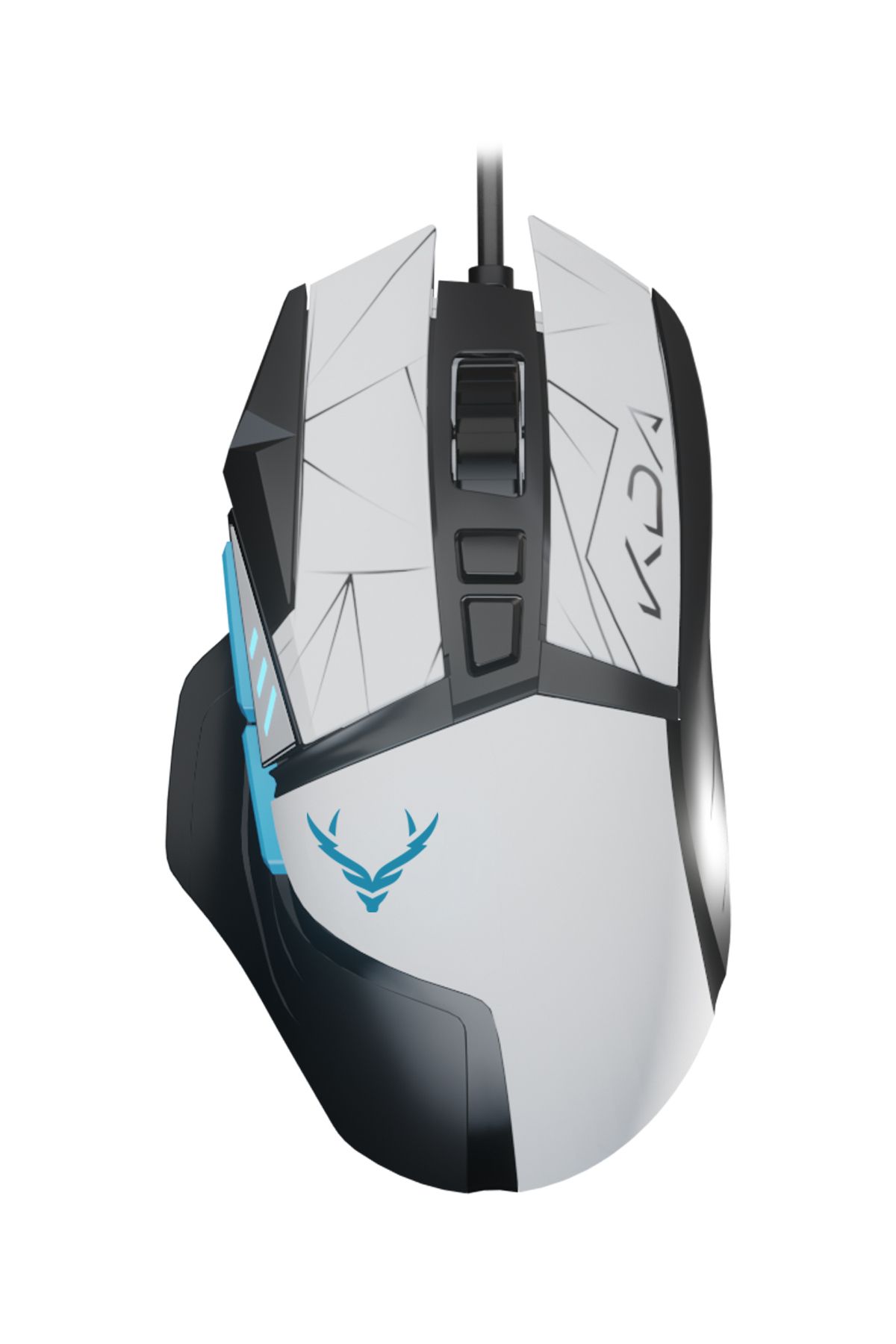 Xrades Felix Rgb Gaming Mouse 12800 Dpı 8 Tuşlu Drag Click Makrolu G502 Beyaz KDA