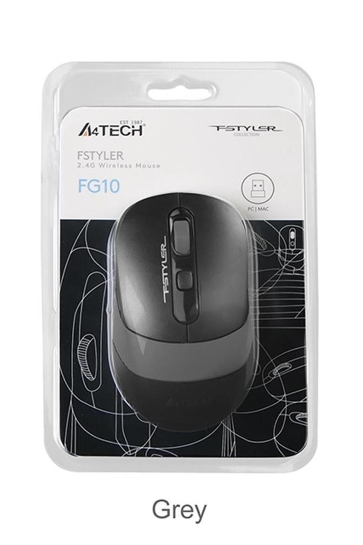 Genel Markalar Fg10 Gri Nano Kablosuz Optik 2000 Dpı Mouse Yeni Model 972844