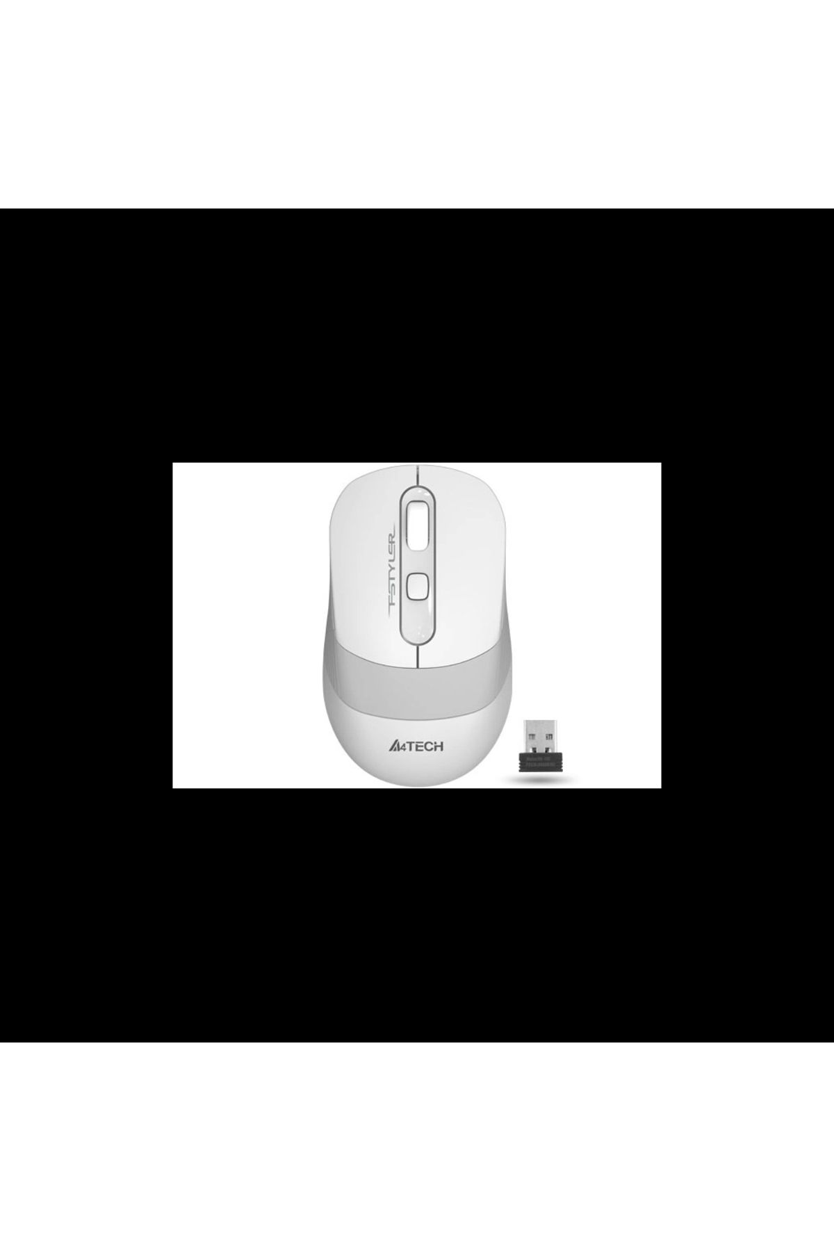 Genel Markalar Fg10 (WHİTE) Fstyler 2,4ghz Kablosuz Optik Mouse, 10-15metre, 4 Buton, Nano Alıcı